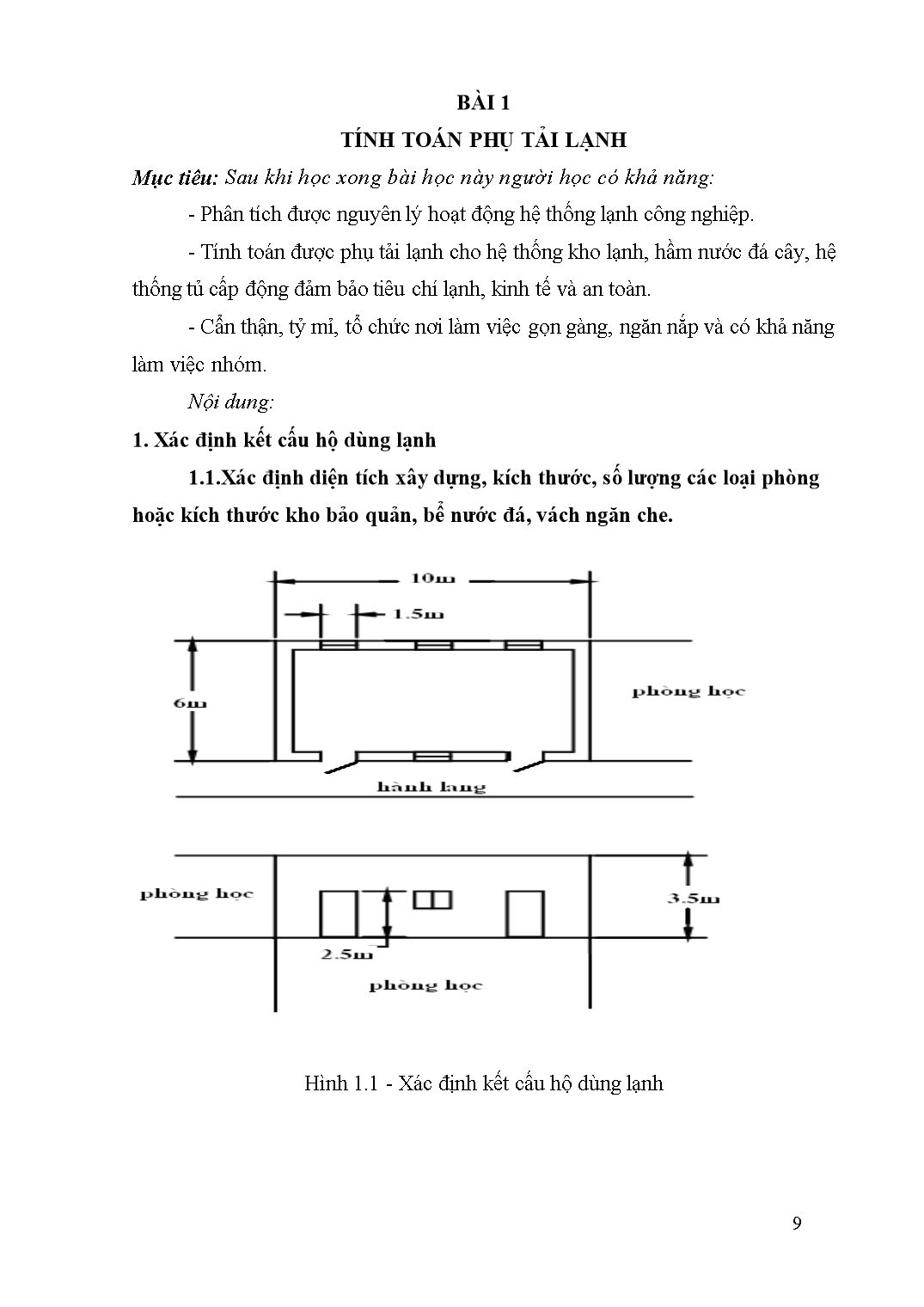 Giáo trình Tính toán thiết kế hệ thống lạnh công nghiệp - Kỹ thuật máy lạnh và điều hòa không khí trang 10