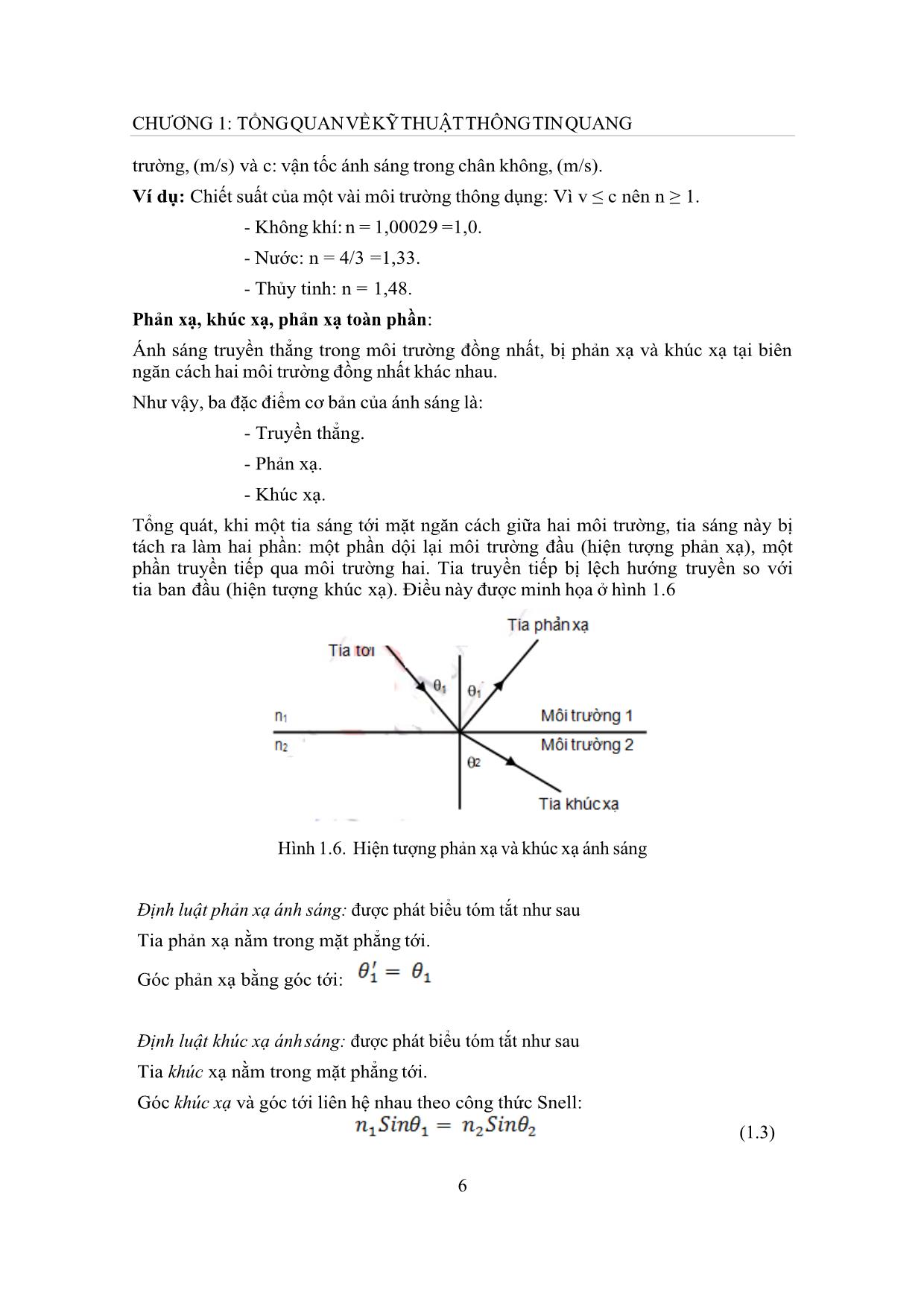 Giáo trình Tông tin quang (Phần 1) trang 10
