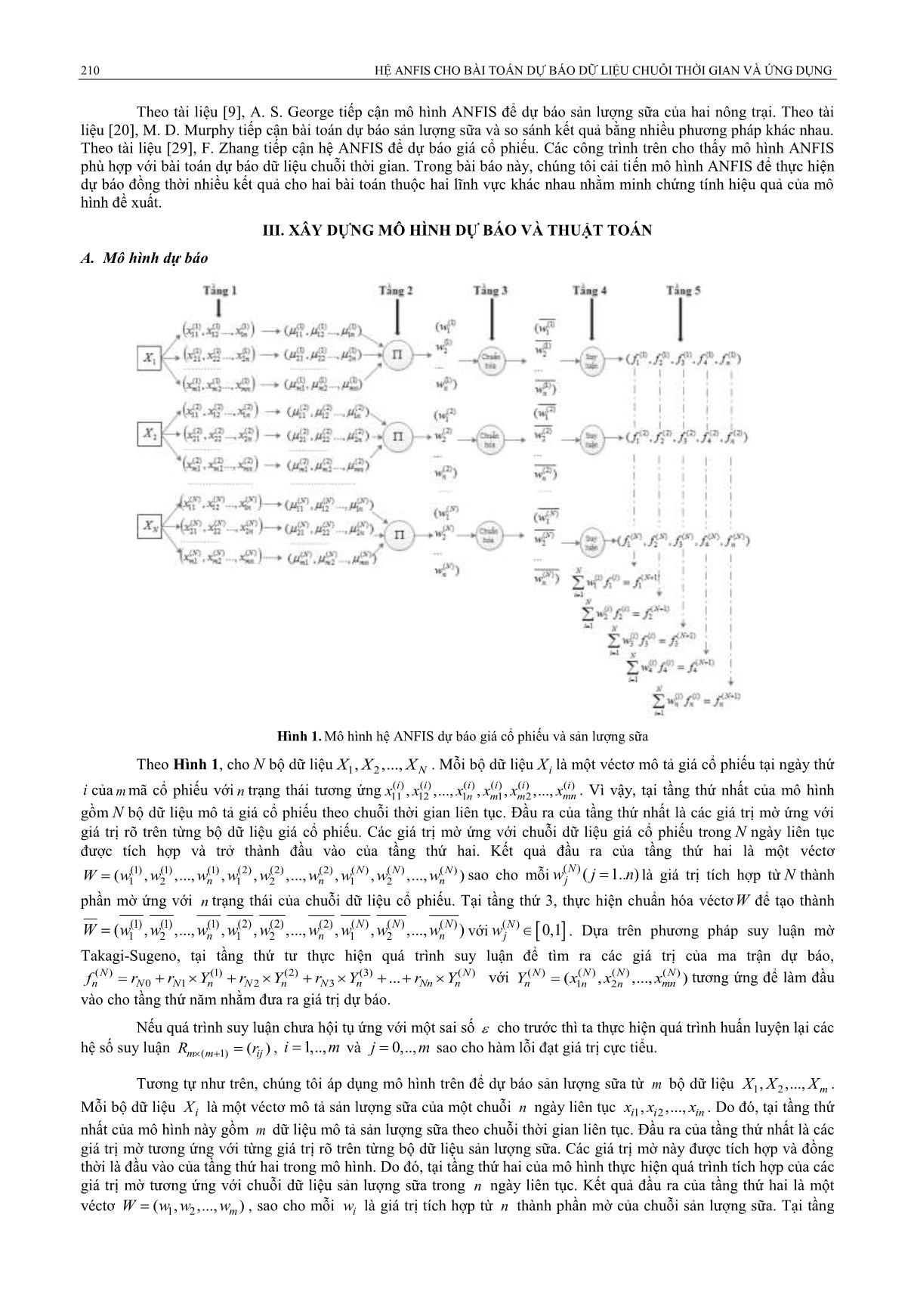 Hệ ANFIS cho bài toán dự báo dữ liệu chuỗi thời gian và ứng dụng trang 2