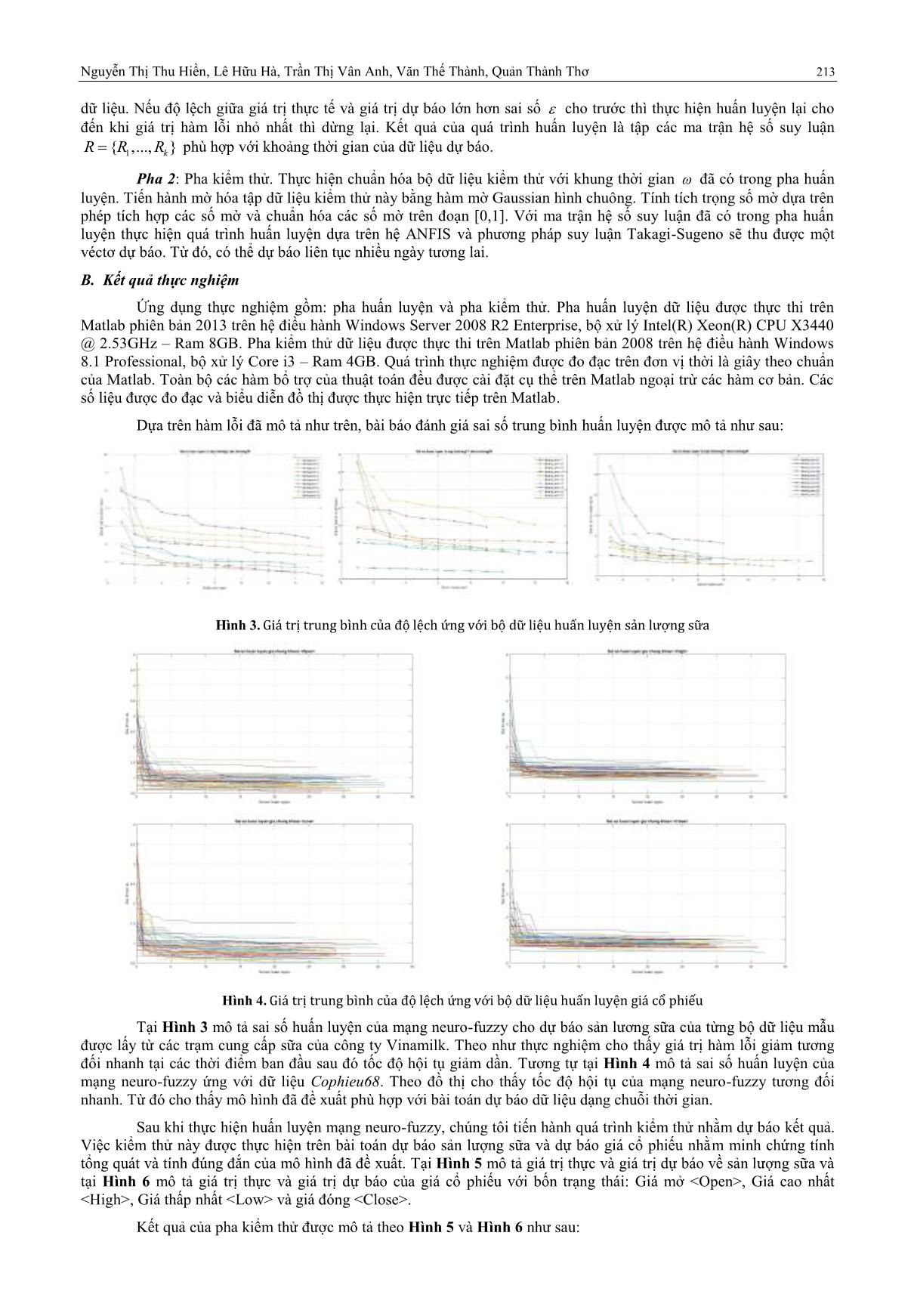 Hệ ANFIS cho bài toán dự báo dữ liệu chuỗi thời gian và ứng dụng trang 5
