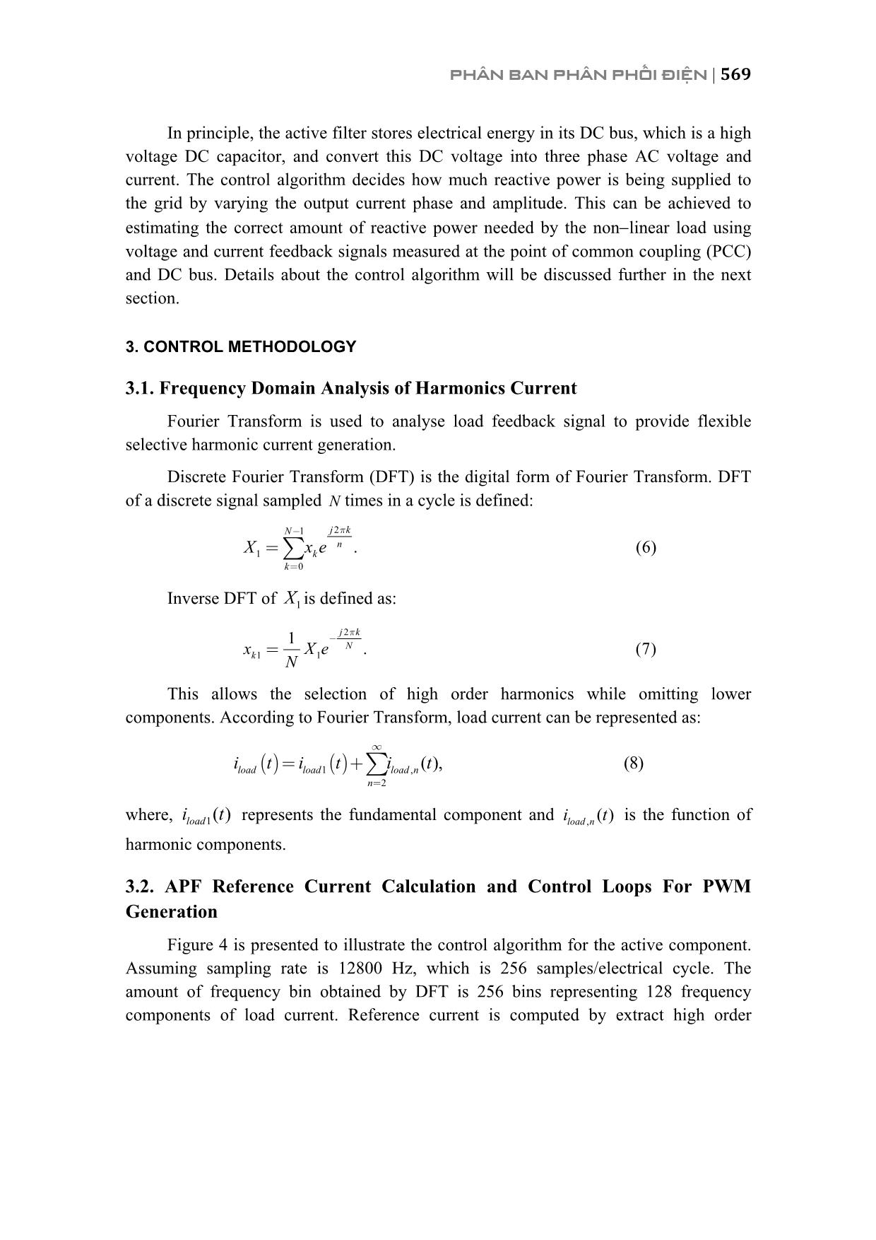 Hybrid active power filter method in frequency domain for quality improvement in variable frequency drive applications trang 5