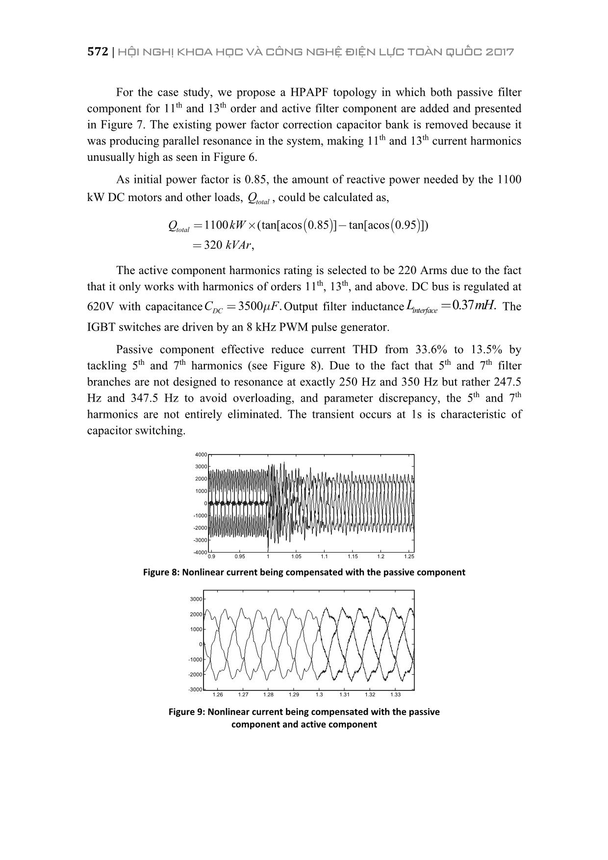 Hybrid active power filter method in frequency domain for quality improvement in variable frequency drive applications trang 8