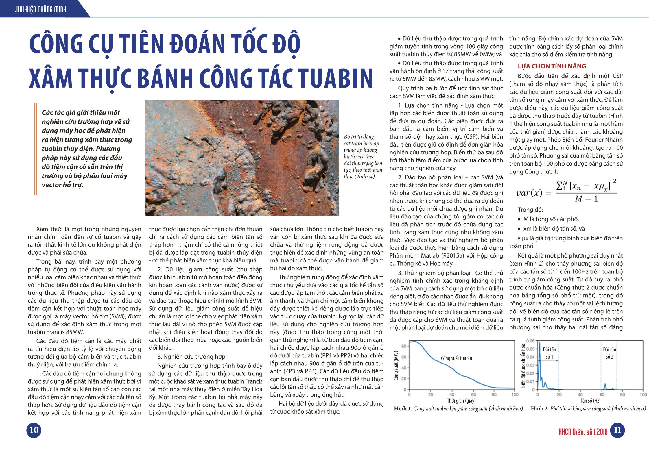 Khoa học công nghệ điện - Số 1 - Năm 2018 trang 7