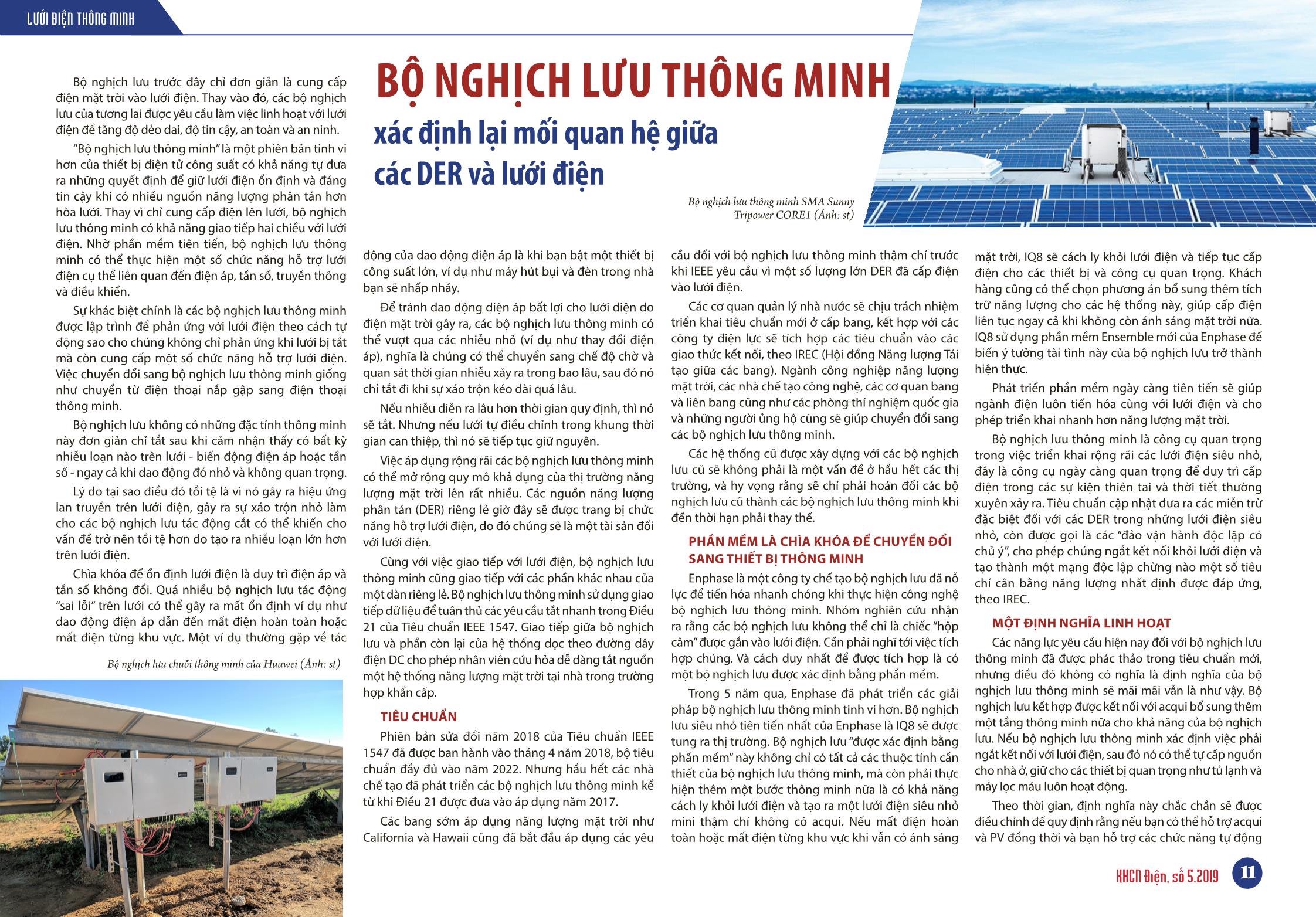 Khoa học công nghệ điện - Số 5 - Năm 2019 trang 7