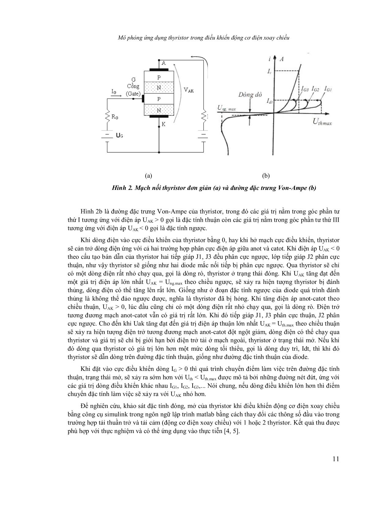 Mô phỏng ứng dụng thyristor trong điều khiển động cơ điện xoay chiều trang 3