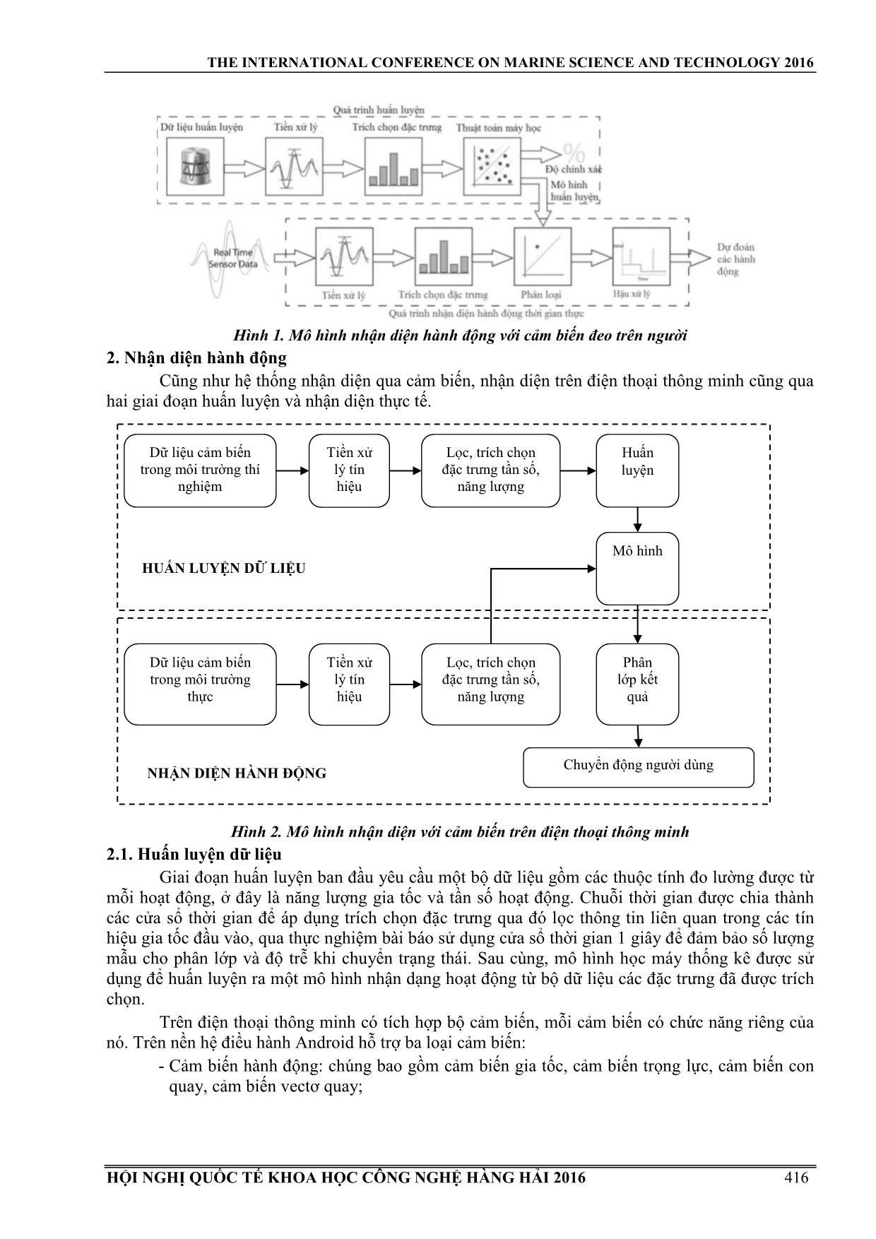 Nhận diện hành động người sử dụng qua thiết bị di động trang 2