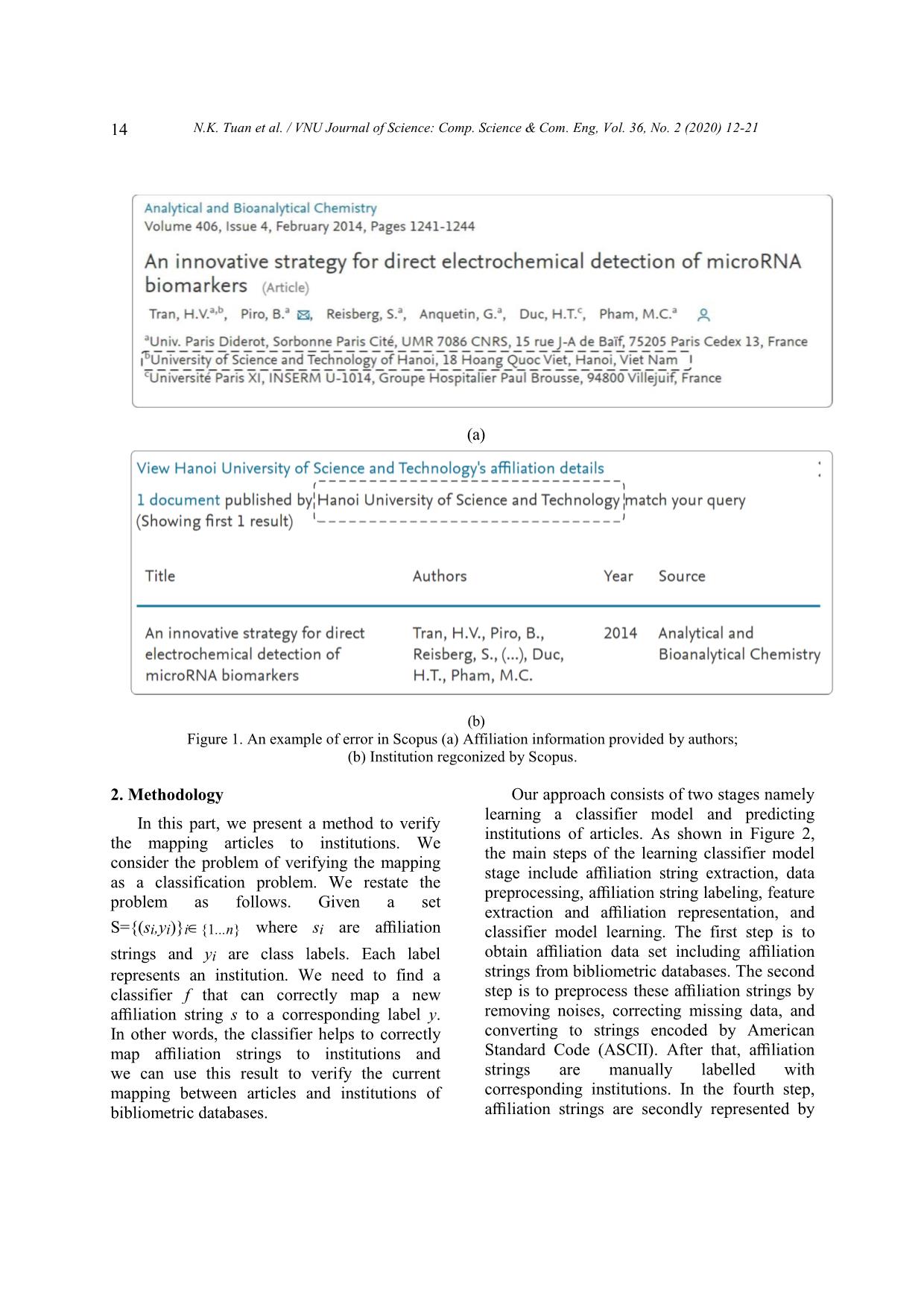 On rectifying the mapping between articles and institutions in bibliometric databases trang 3