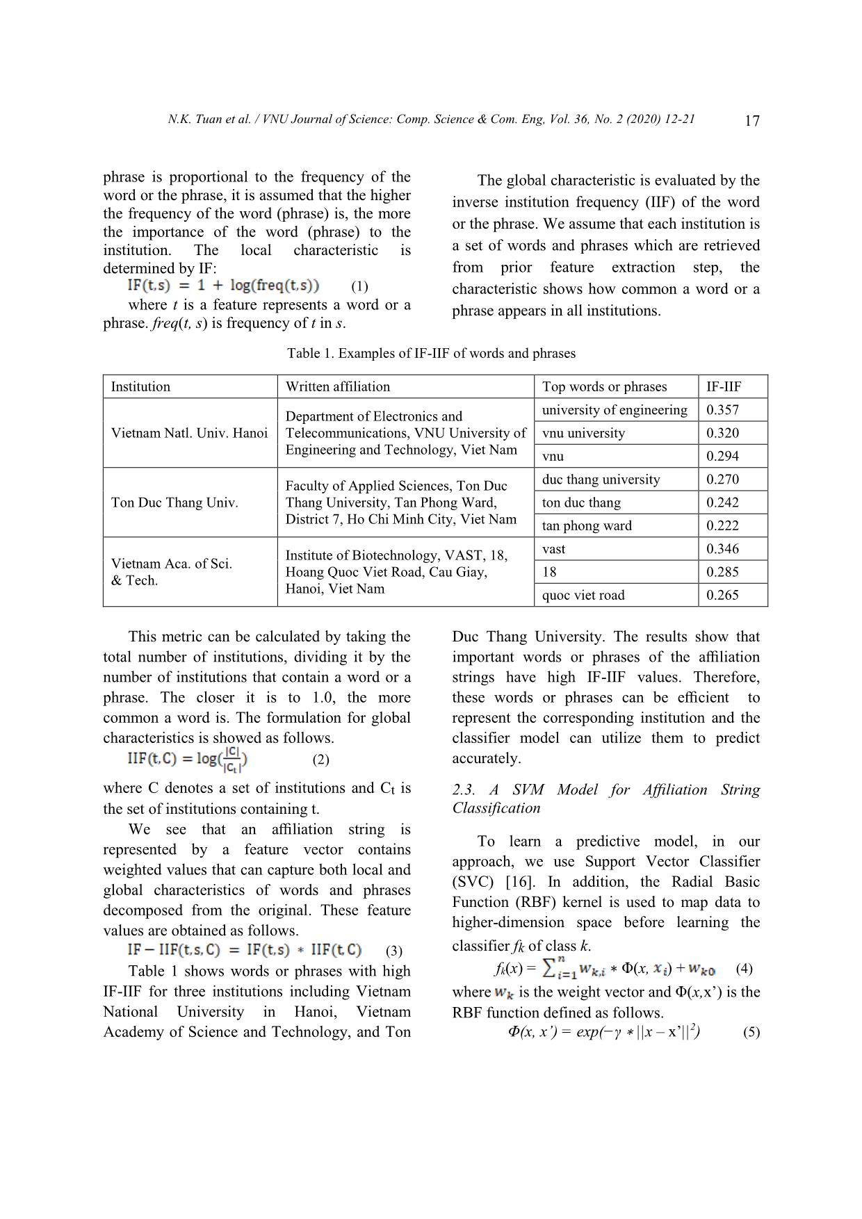 On rectifying the mapping between articles and institutions in bibliometric databases trang 6