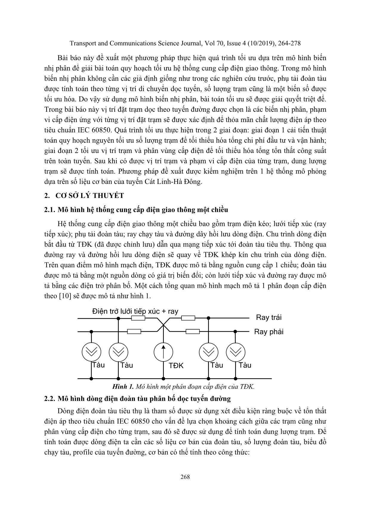 Optimal planning of substations on urban railway power supply systems using integer linear programming trang 5