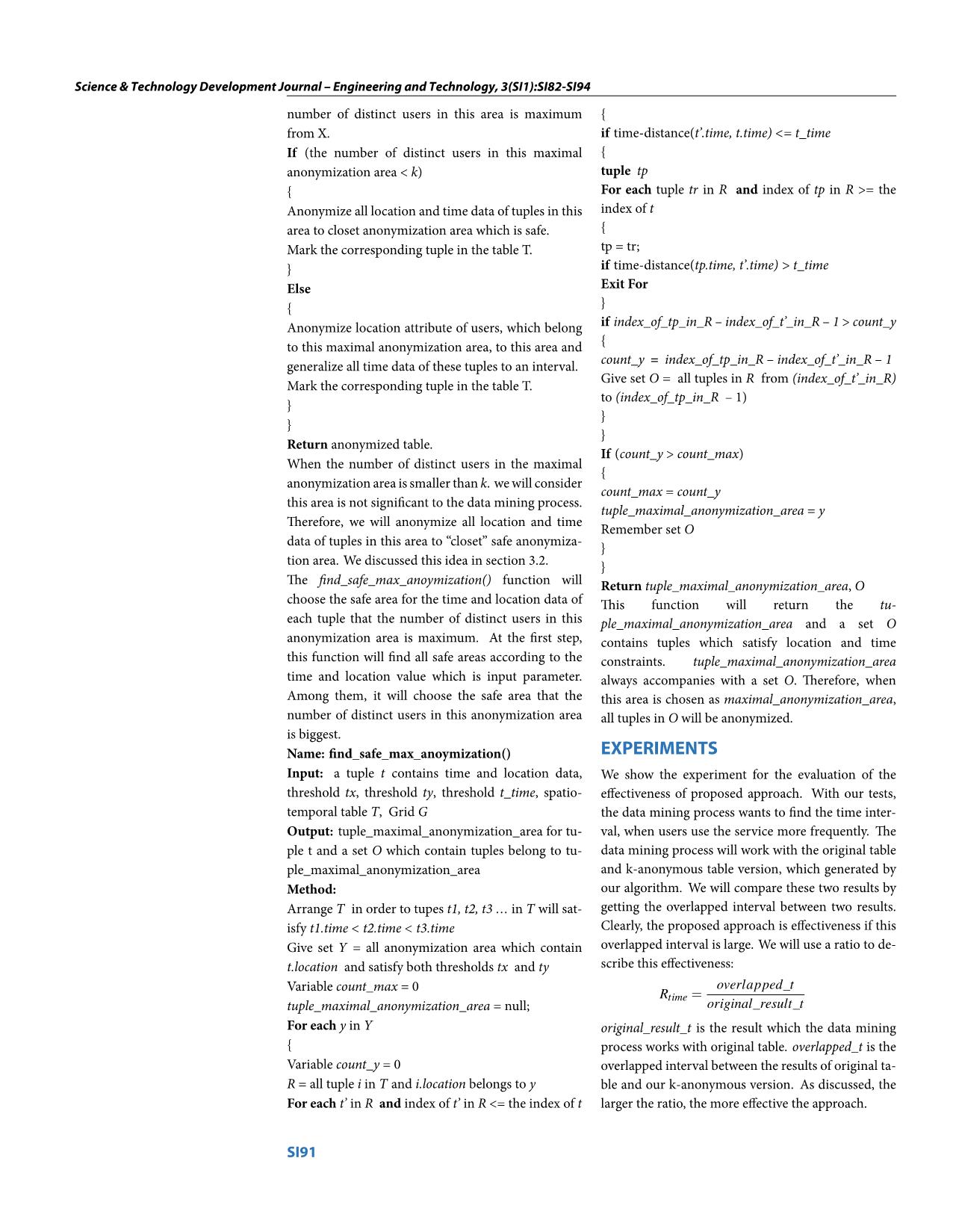 Privacy preserving spatio-temporal databases based on k-anonymity trang 10