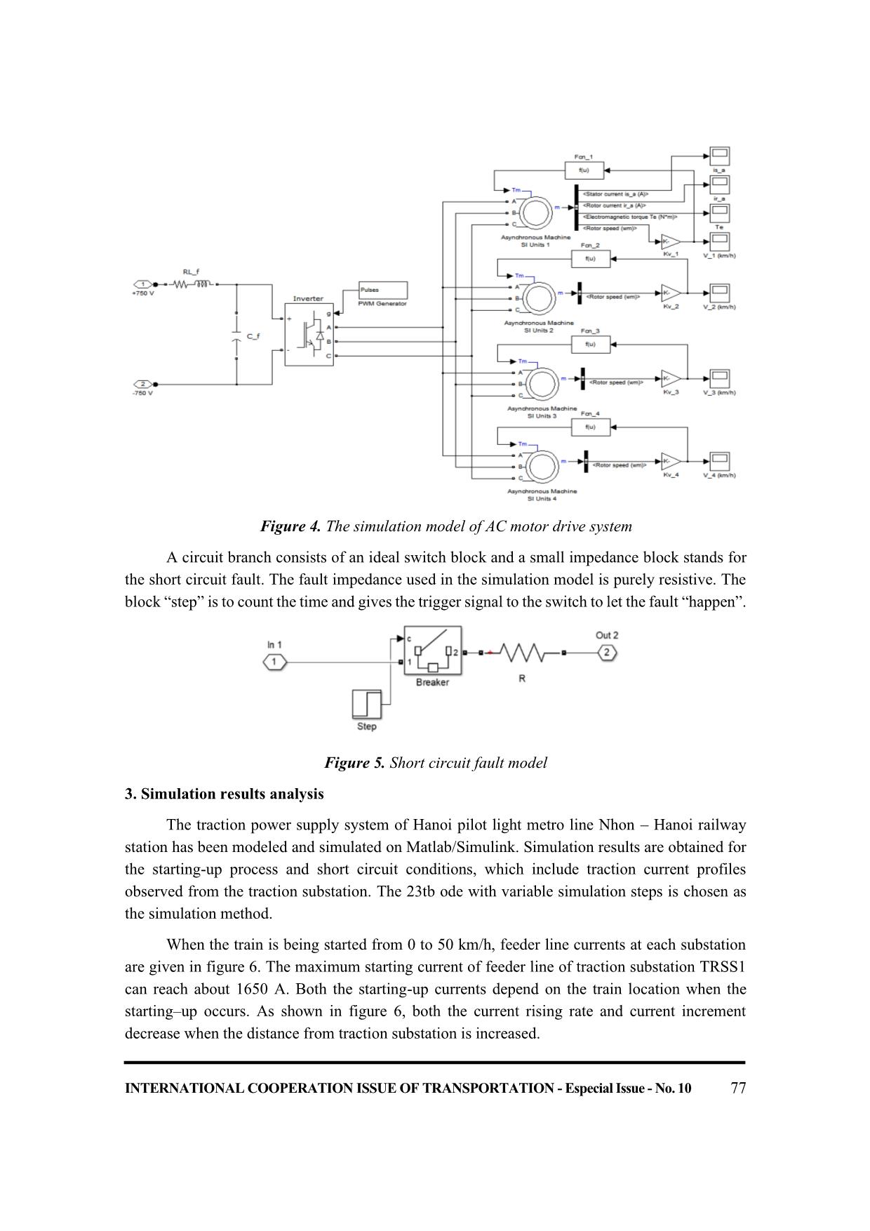 Research on simulating the short circuit faults in dc traction network of hanoi pilot light metro line nhon – Ha Noi railway station trang 5