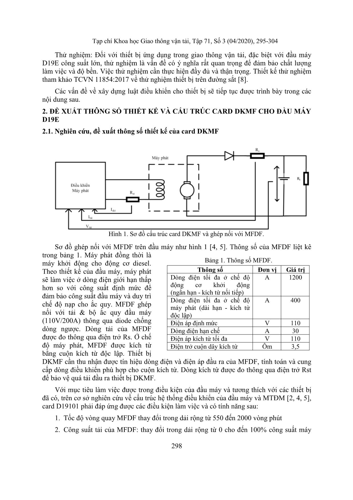 Research to design and test card for controling auxiliary generator on d19e locomotive trang 4