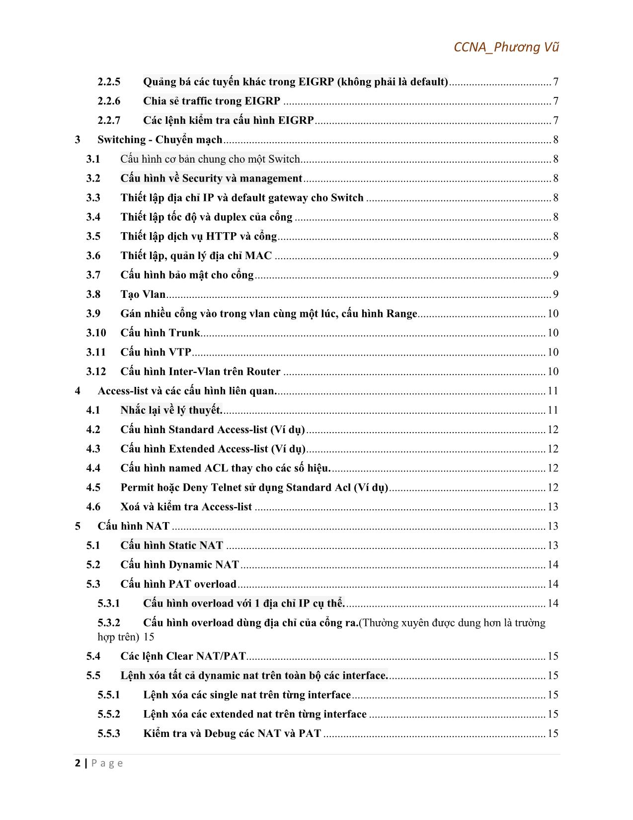 Tài liệu CCNA - Phương Vũ trang 2