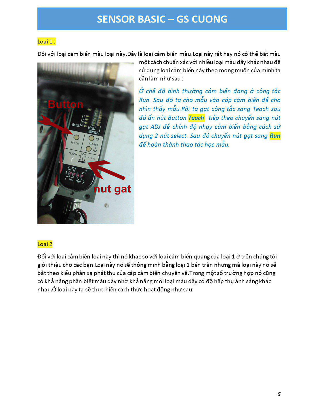 Tài liệu Sensor basic trang 5