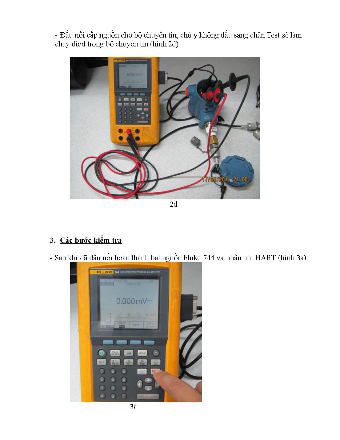 Thực hành kiểm tra hiệu chuẩn transmitter áp suất rosemount 2088 trang 5