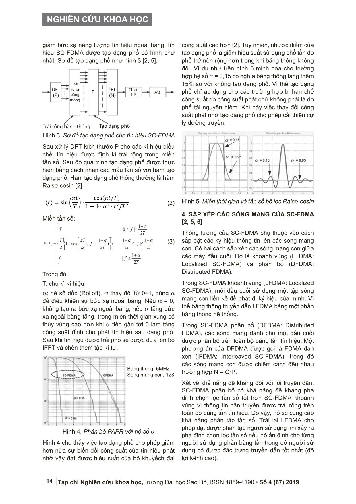 Ứng dụng phương pháp SC-FDMA để giảm PAPR trong truyền dẫn không dây tốc độ cao trang 3