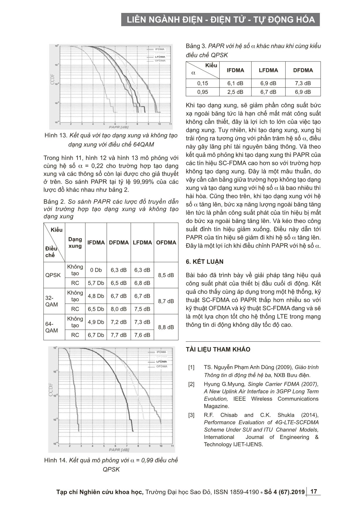 Ứng dụng phương pháp SC-FDMA để giảm PAPR trong truyền dẫn không dây tốc độ cao trang 6