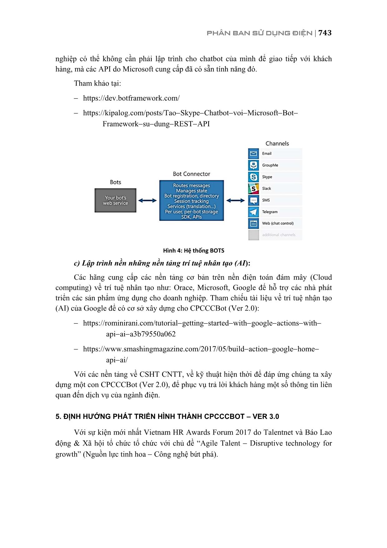 “Ứng dụng tự động trả lời trực tuyến khách hàng sử dụng điện qua Webchat” trang 9