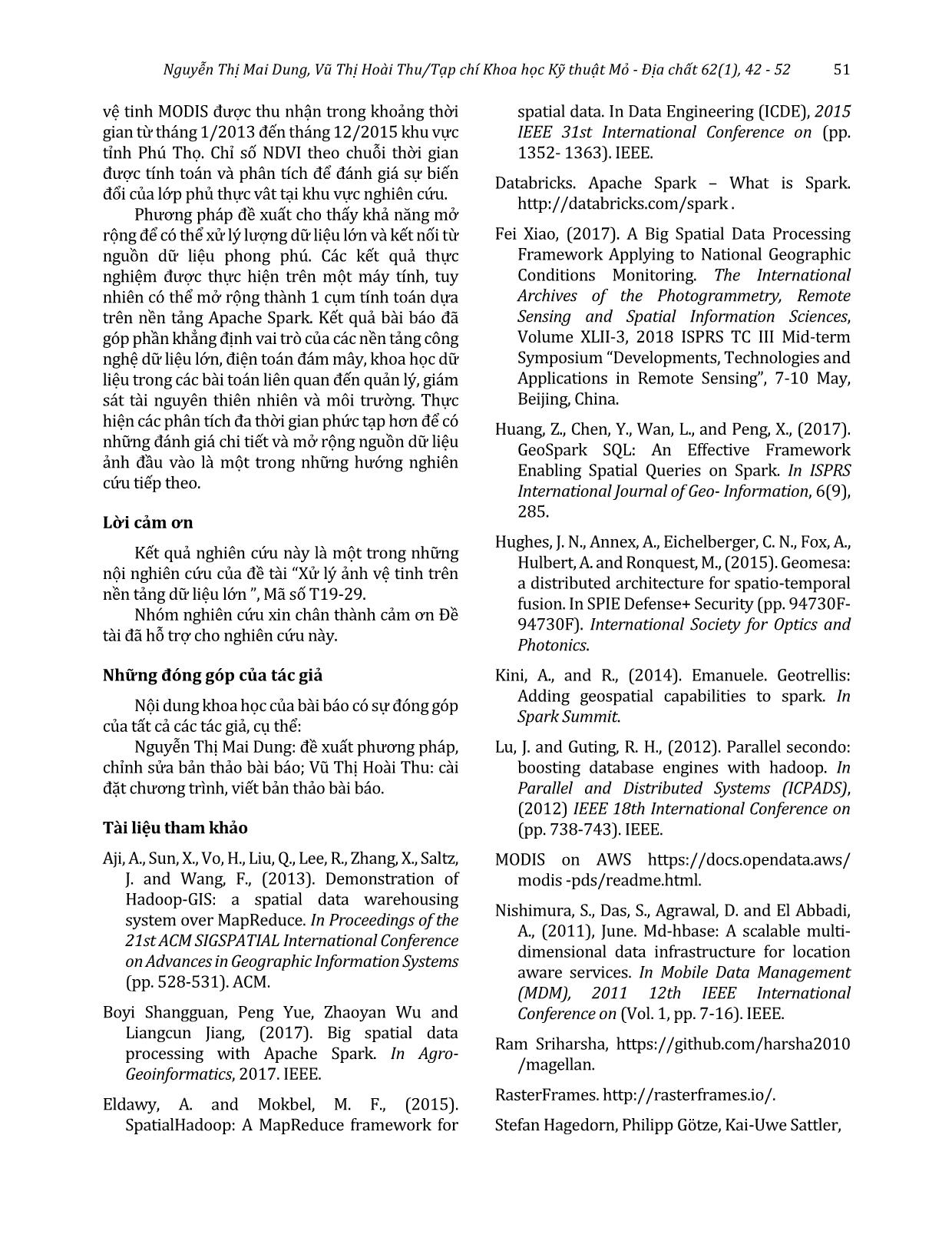 Vegetation change detection based on time series analysis by Apache Spark and RasterFrame trang 10