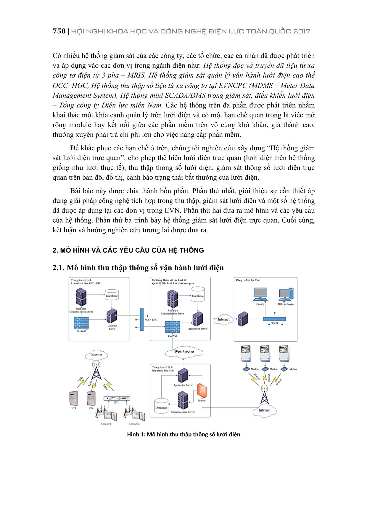 Xây dựng hệ thống giám sát lưới điện trực quan hiệu quả trang 2