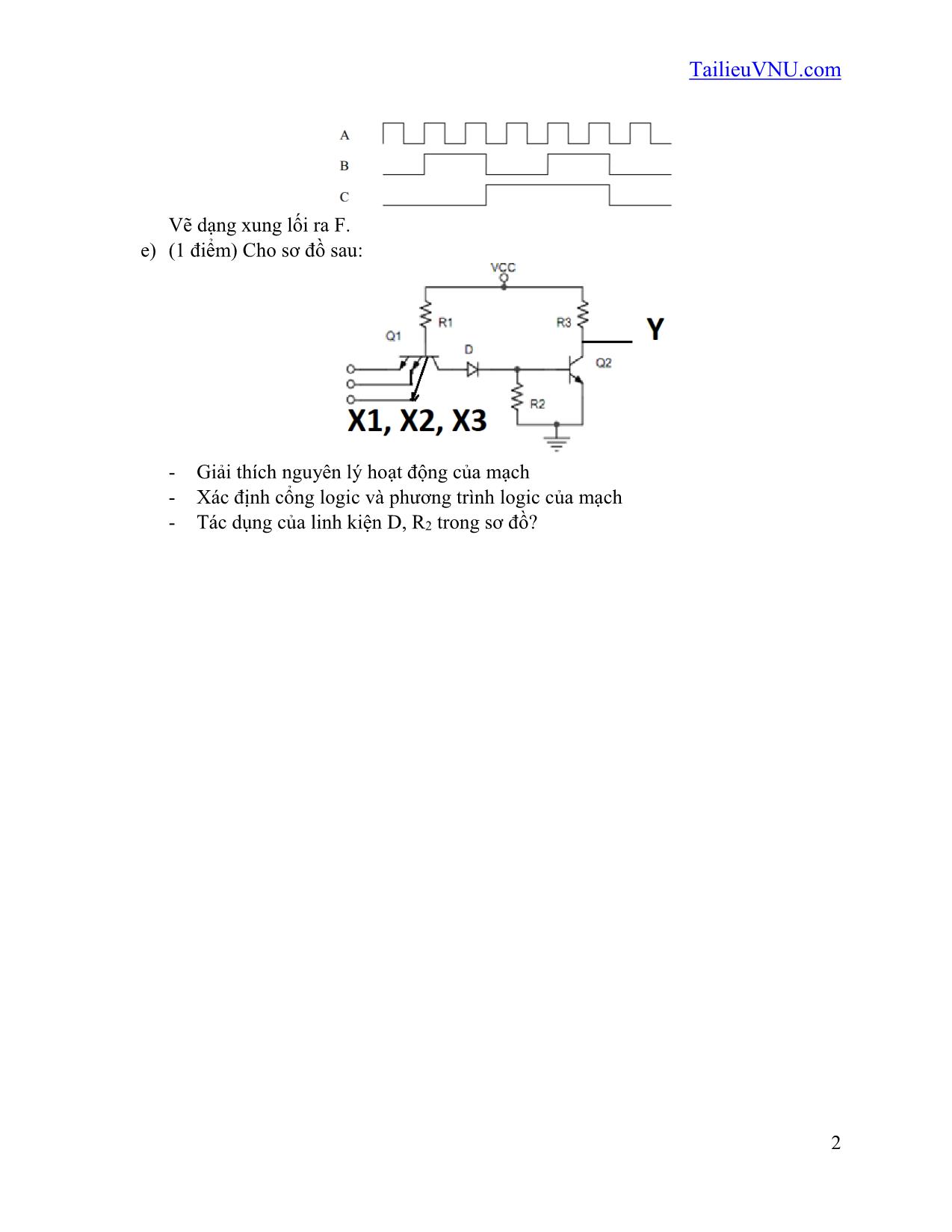 Đề thi Điện tử số - K62 trang 2