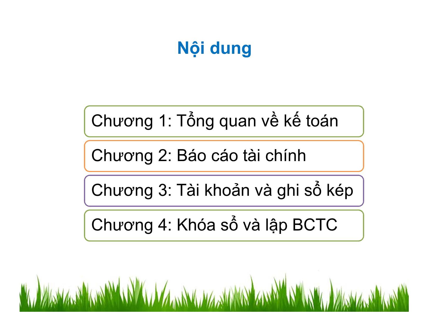 Bài giảng Nguyên lý kế toán - Chương mở đầu: Giới thiệu - Nguyễn Hoàng Phi Nam trang 3