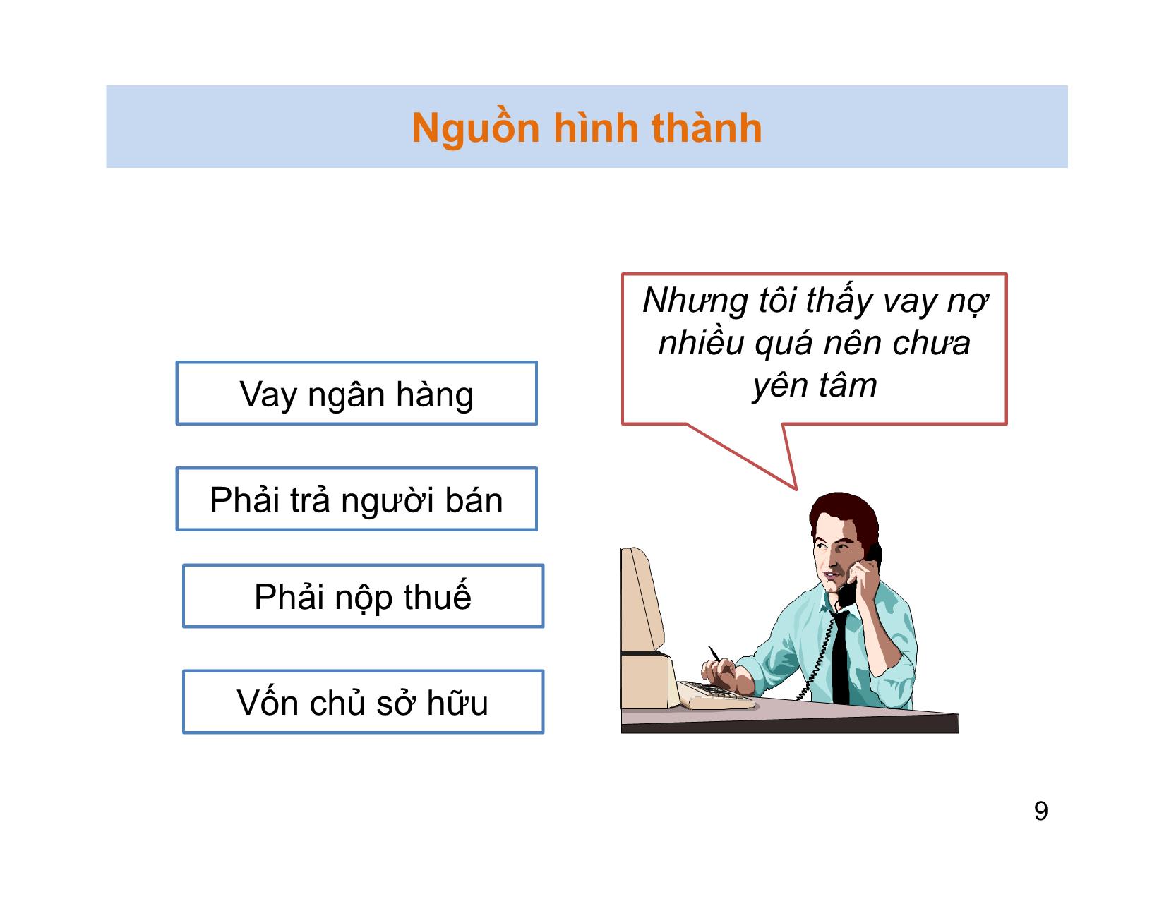 Bài giảng Nguyên lý kế toán - Chương 2: Báo cáo tài chính - Nguyễn Hoàng Phi Nam trang 9