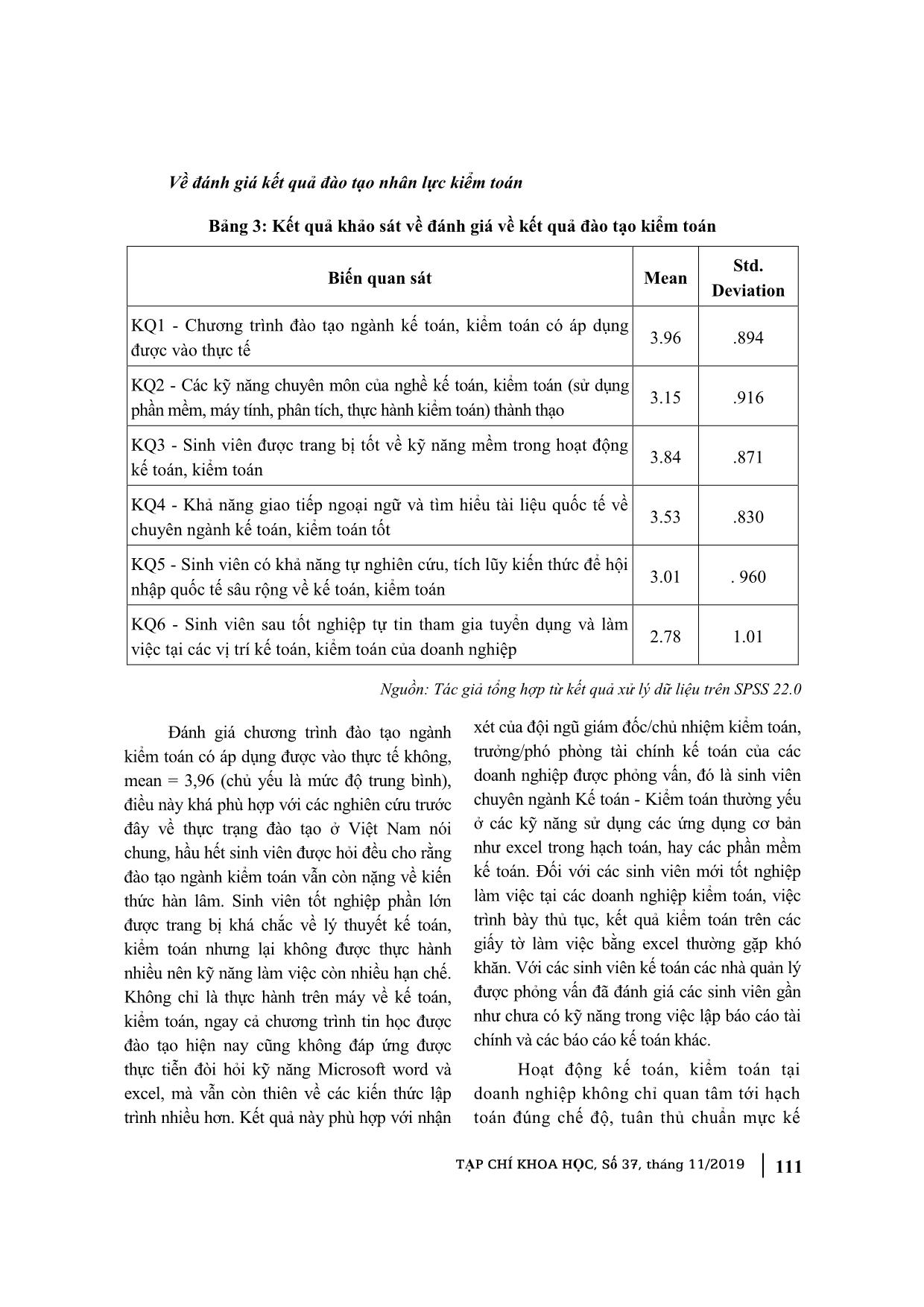 Nâng cao chất lượng đào tạo nhân lực chuyên ngành Kế toán & Kiểm toán tại trường Đại học Hải Phòng trang 7