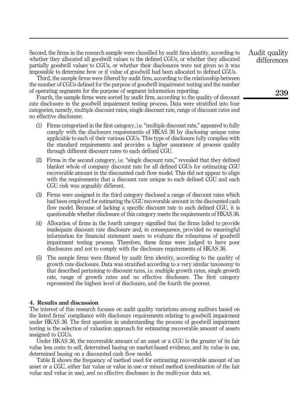 A longitudinal study of audit quality differences among independent auditors trang 6