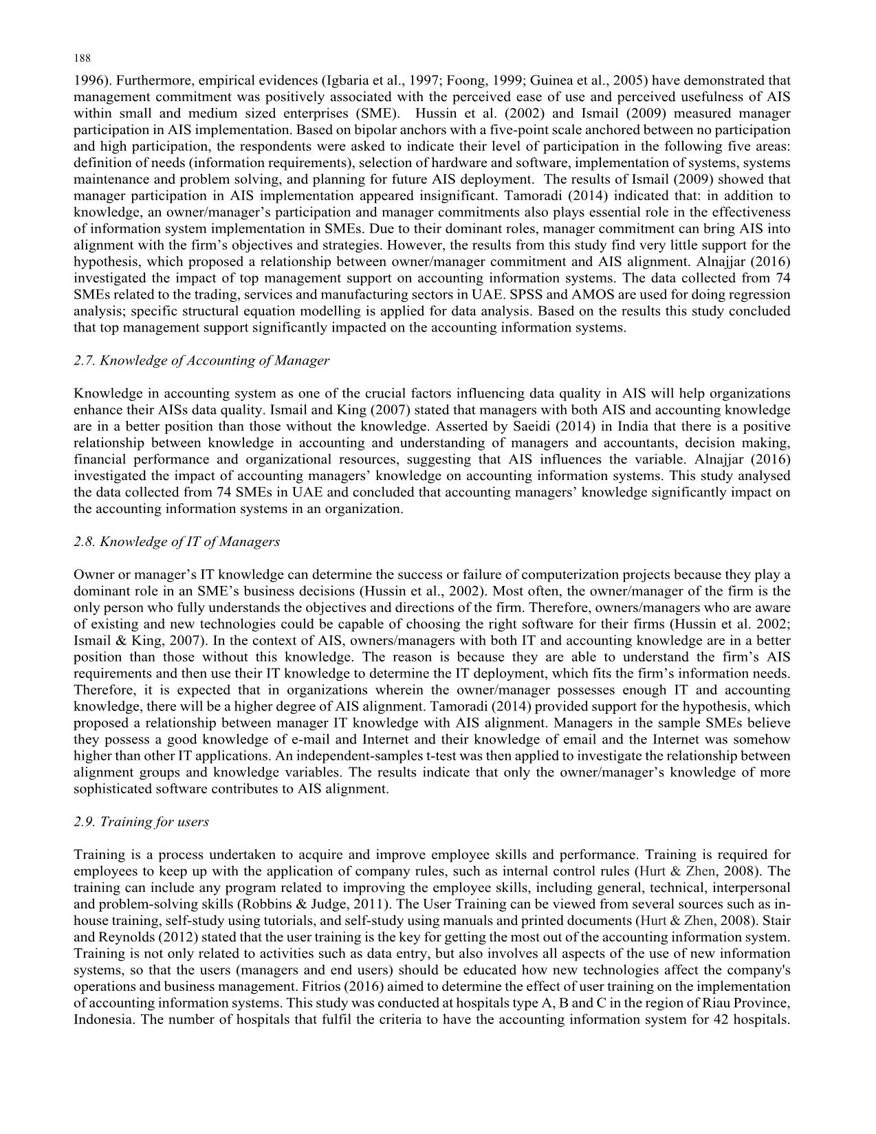 Determinants of accounting information systems quality: Empirical evidence from Vietnam trang 4