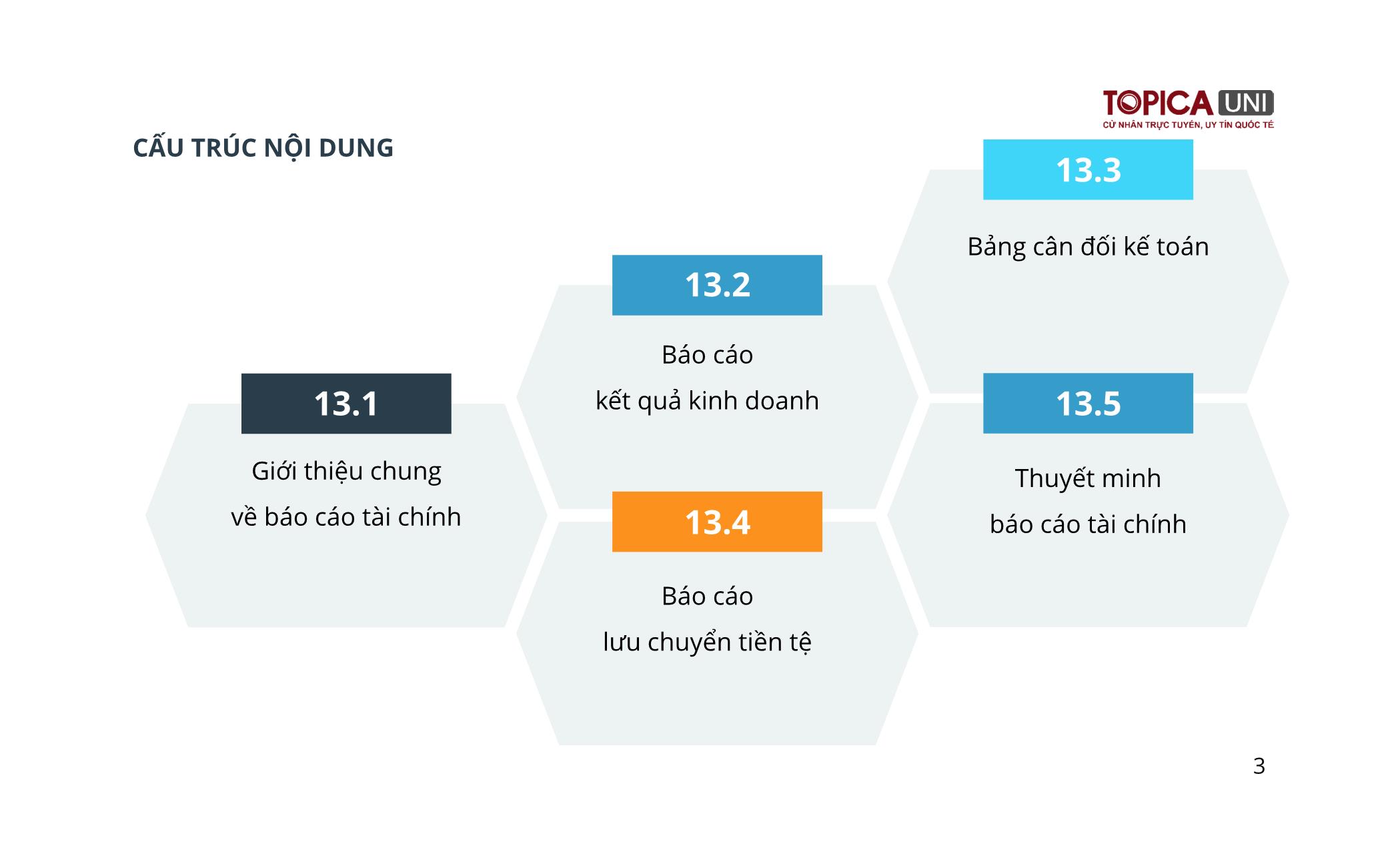 Bài giảng Kế toán chi phí sản xuất - Bài 13: Báo cáo tài chính - Trần Thế Nữ trang 3