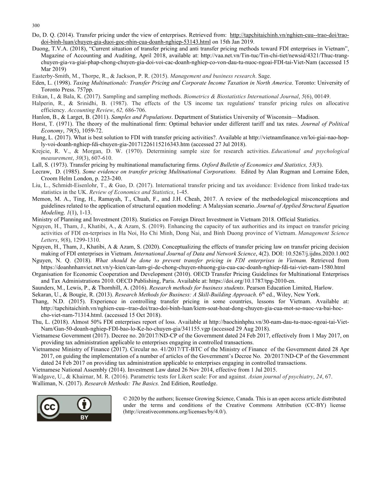 Conceptualizing the effects of corporate tax rate differentials on transfer pricing activities of FDI enterprises in Vietnam trang 10