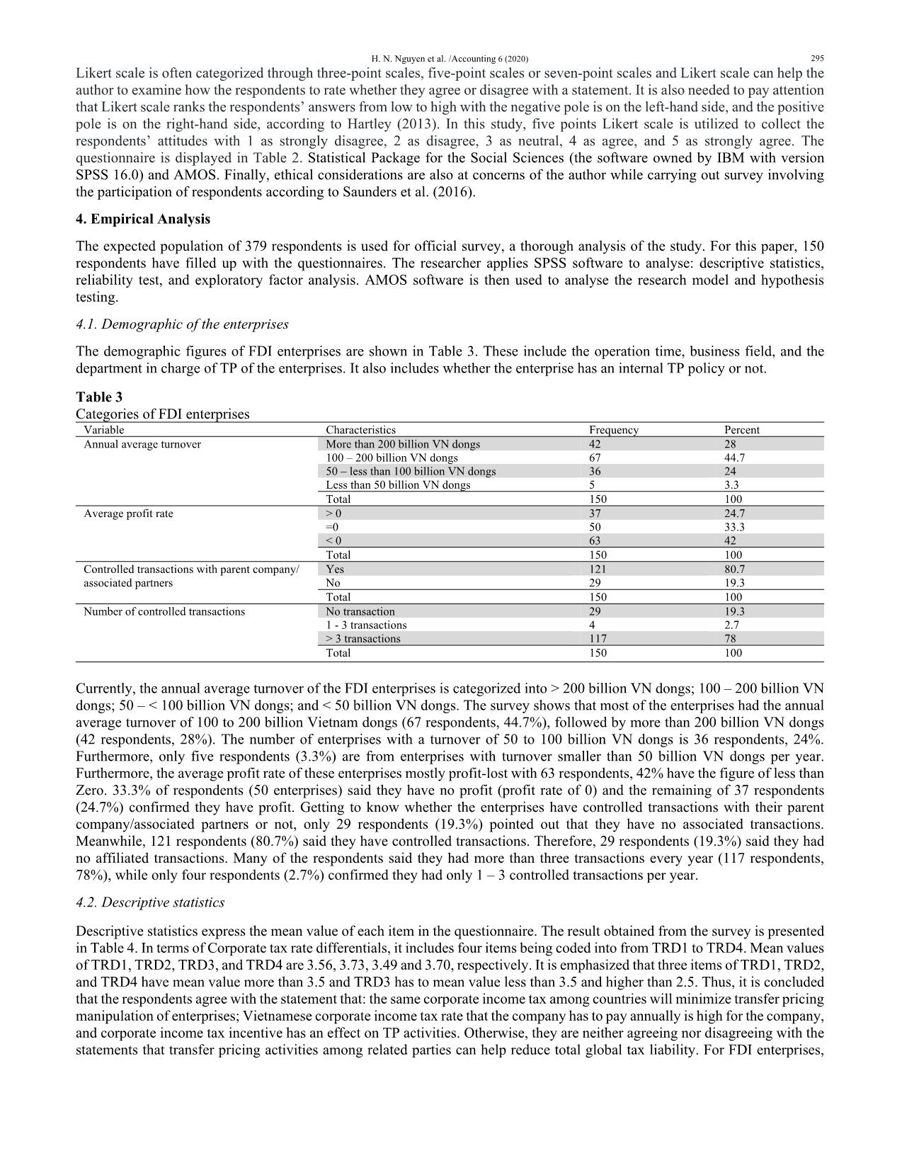 Conceptualizing the effects of corporate tax rate differentials on transfer pricing activities of FDI enterprises in Vietnam trang 5