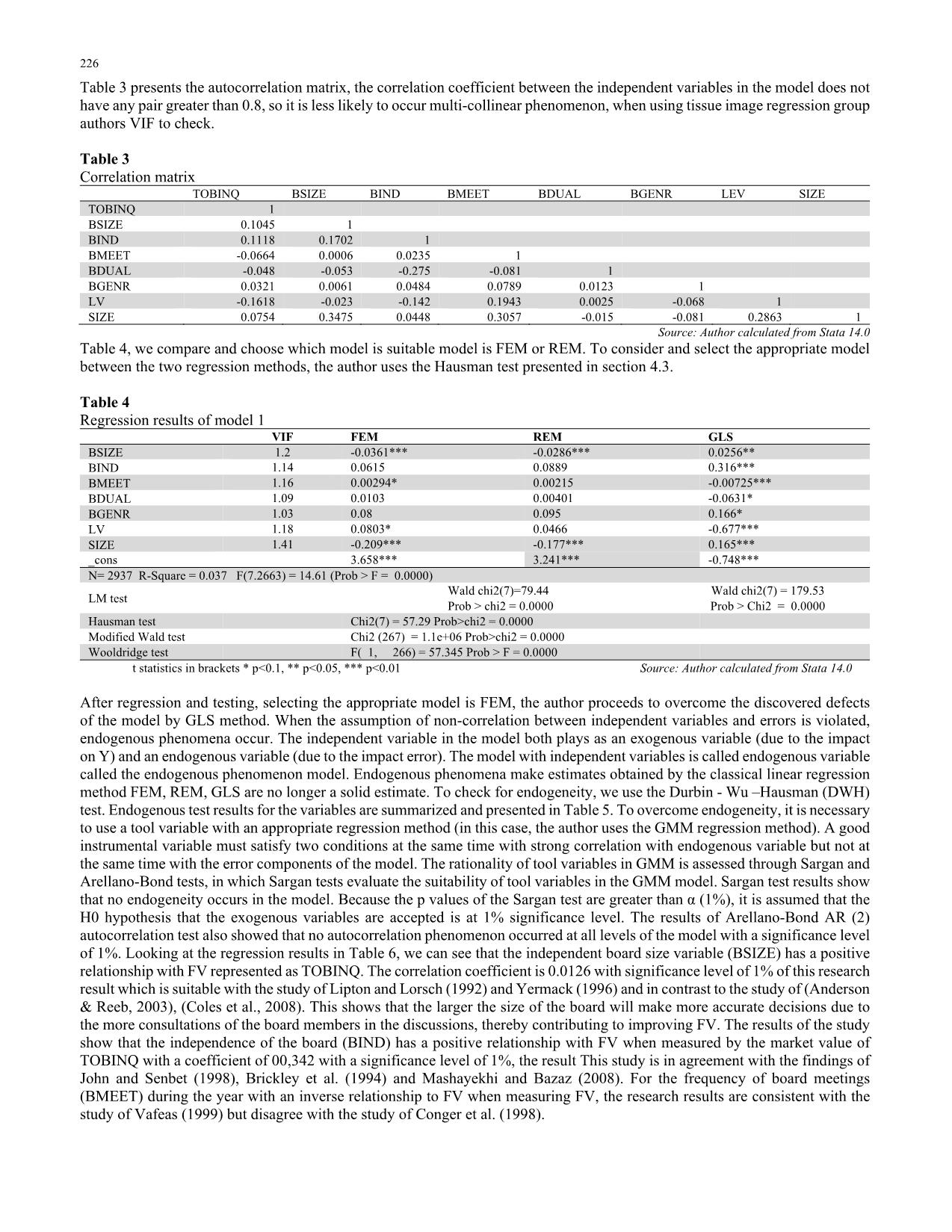 A study on the effect of corporate governance and capital structure on firm value in Vietnam trang 6