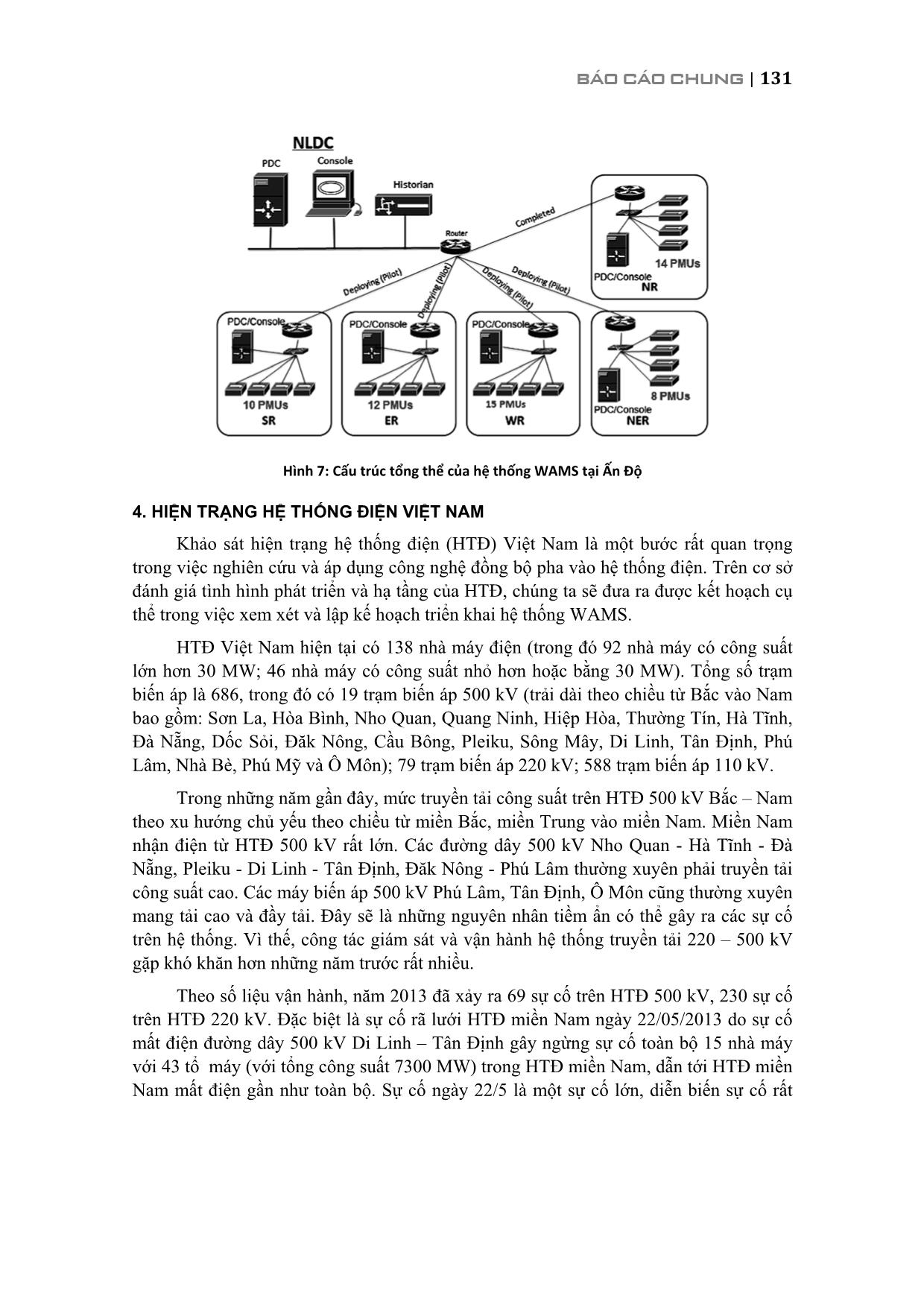 Nghiên cứu về việc xây dựng hệ thống giám sát diện rộng cho hệ thống điện Việt Nam trang 10