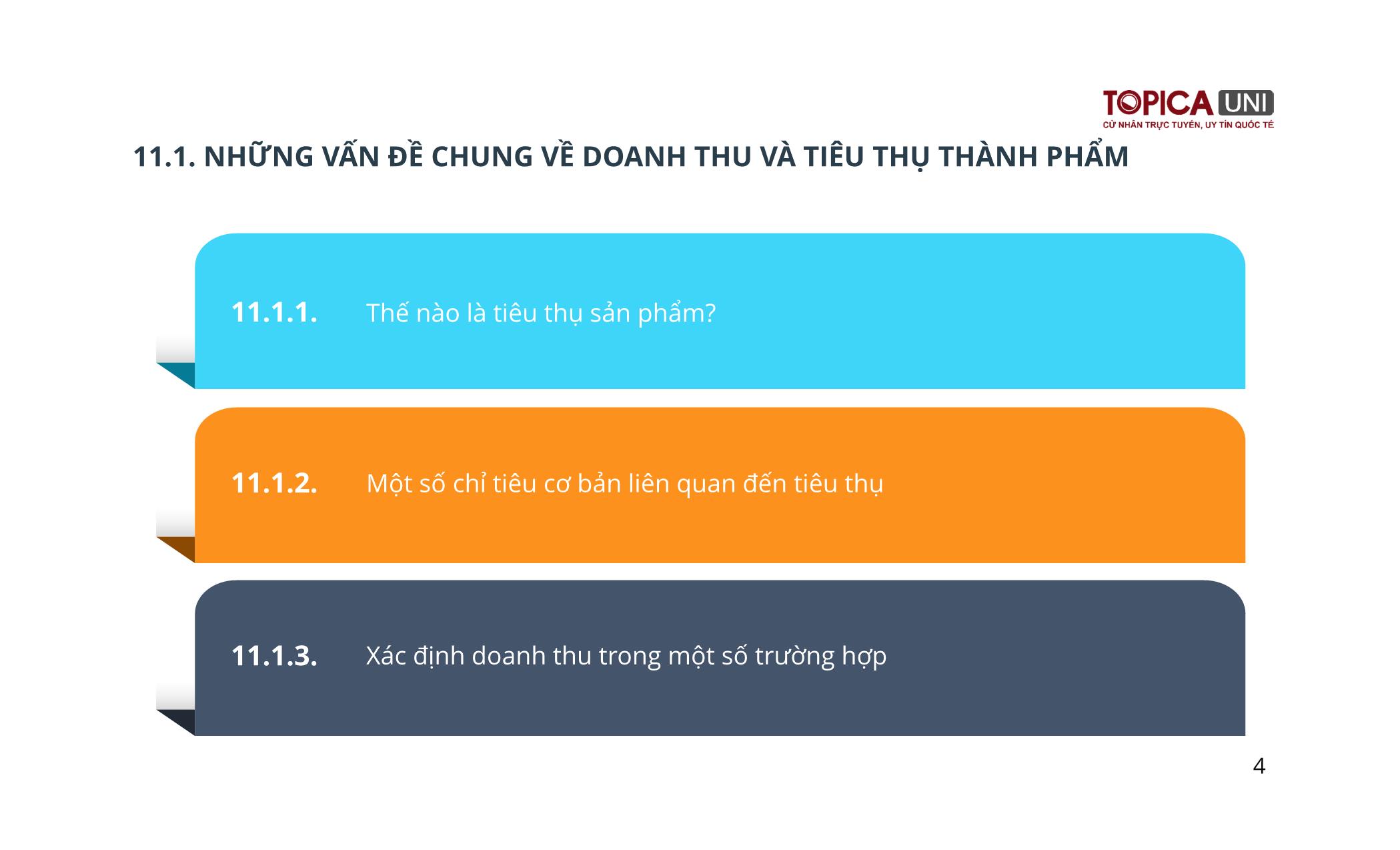 Bài giảng Kế toán chi phí sản xuất - Bài 11: Kế toán tiêu thụ thành phẩm - Trần Văn Thuận trang 4