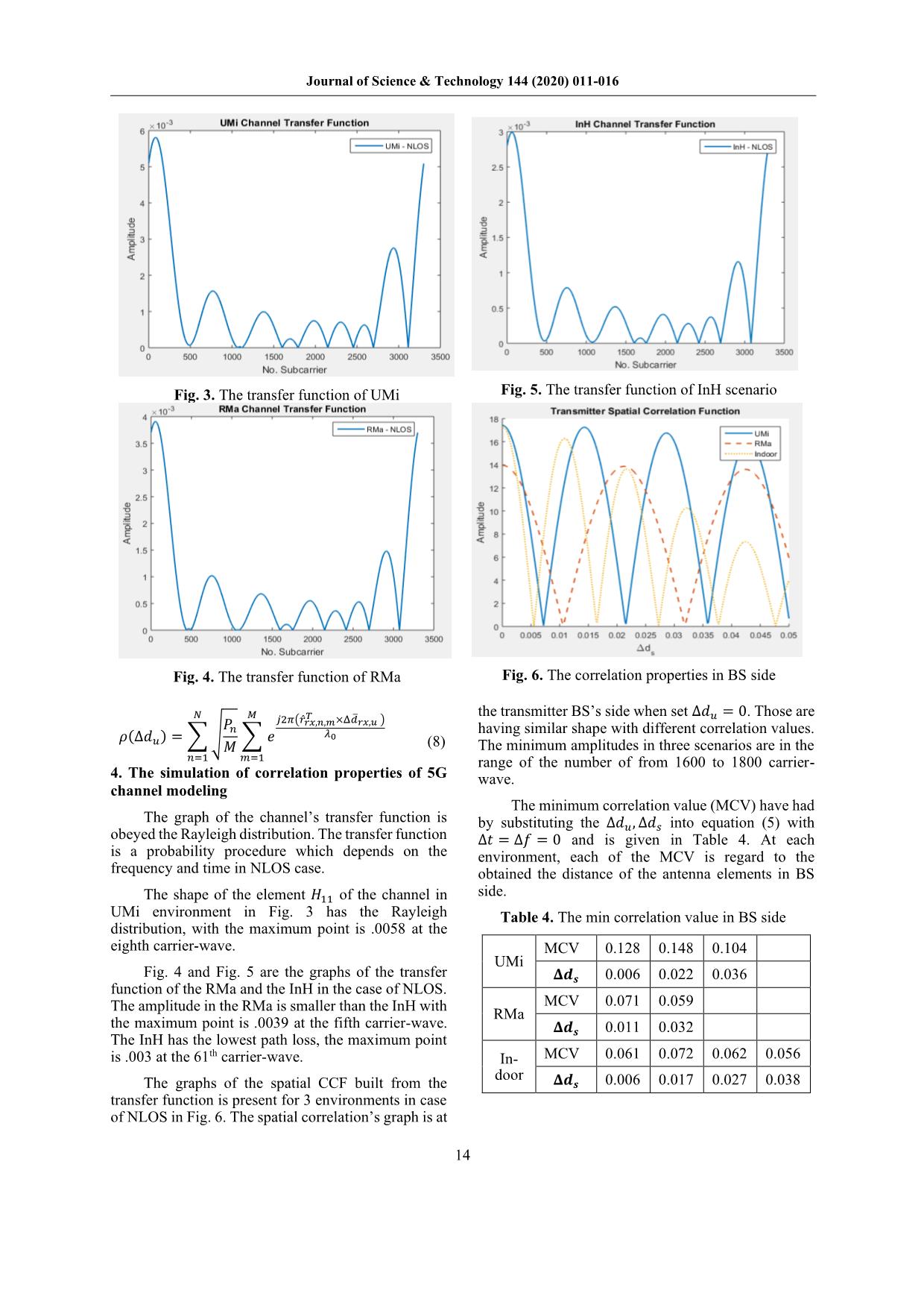 The Study of Spatial-Time-Frequency Correlation Properties of 5G Channel Modeling of MIMO-OFDM System trang 4