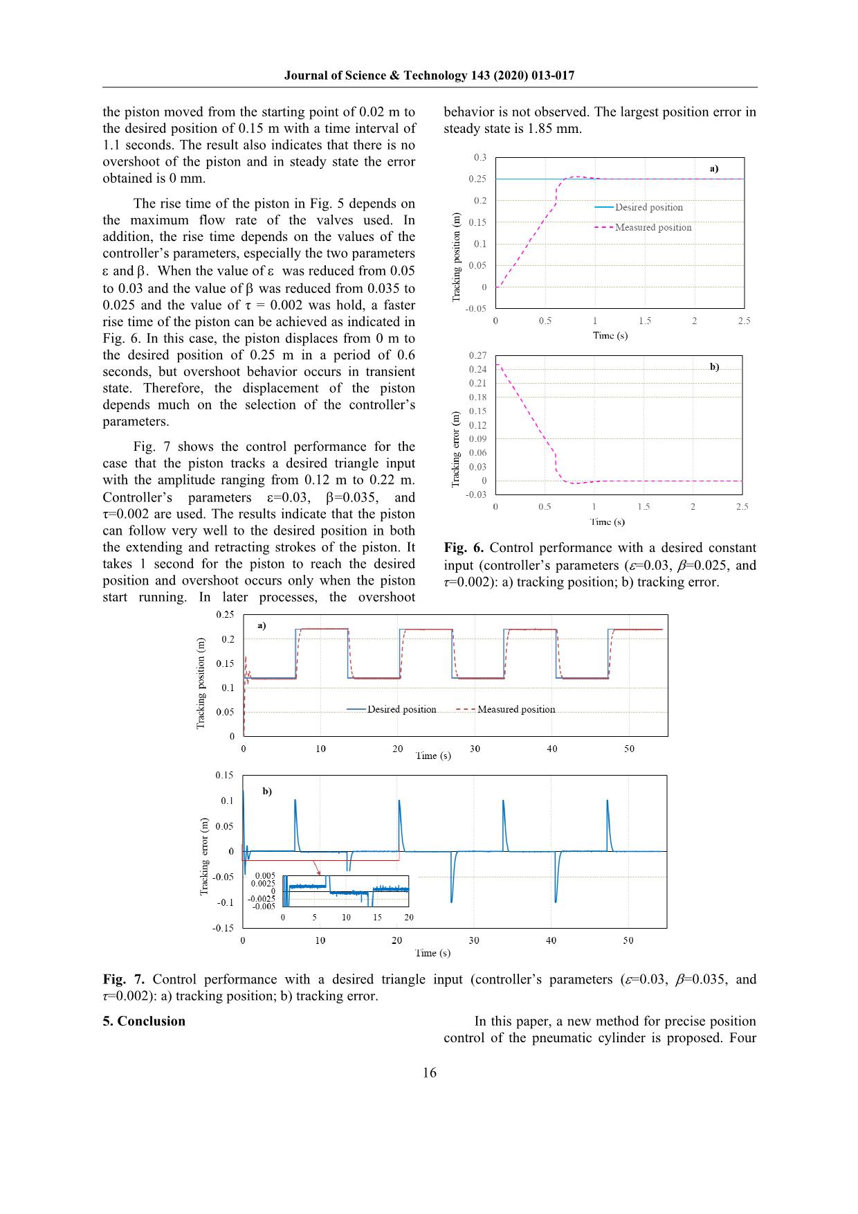 Position Control of a Pneumatic Cylinder Using On-Off Solenoid Valves in Combination with Programable Logic Controller trang 4