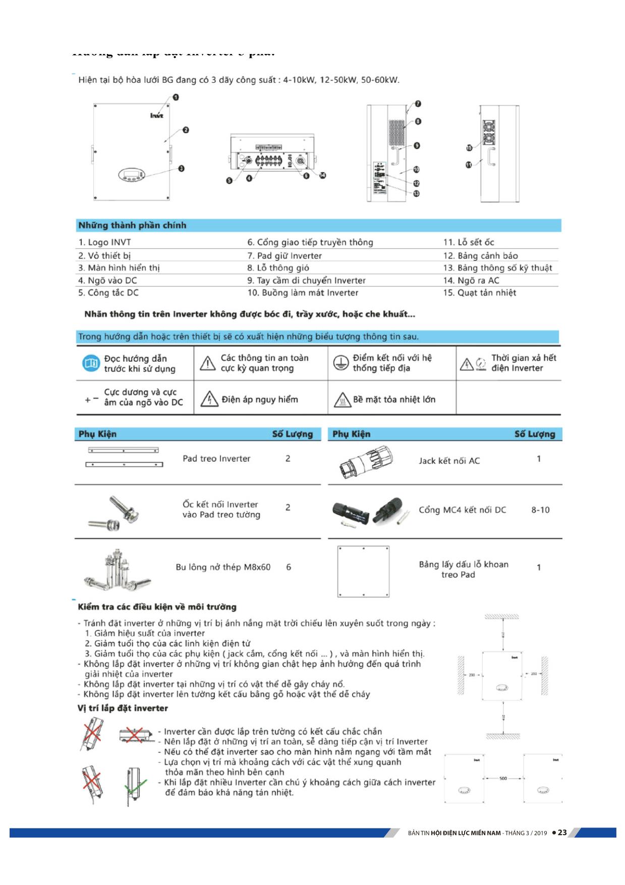 Hệ thống điện mặt trời áp mái - Hướng dẫn lắp đặt trang 5