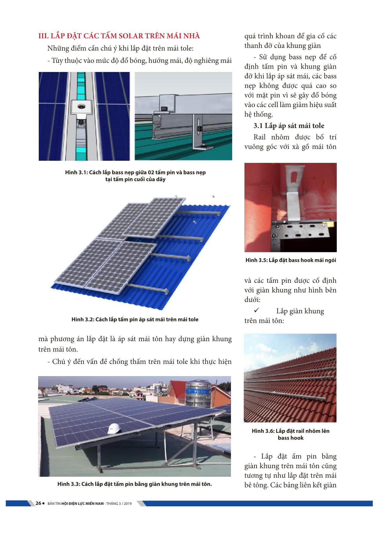 Hệ thống điện mặt trời áp mái - Hướng dẫn lắp đặt trang 8