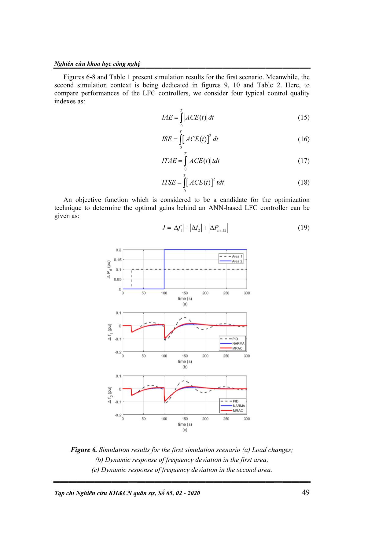 Intelligent ann - based load - frequency control strategies for an interconnected hydropower system trang 7