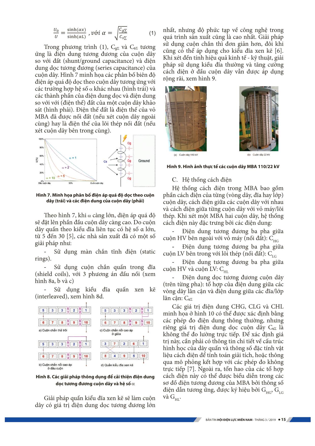 Cấu trúc hình học và đặc tính vật liệu máy biến áp lực trang 4