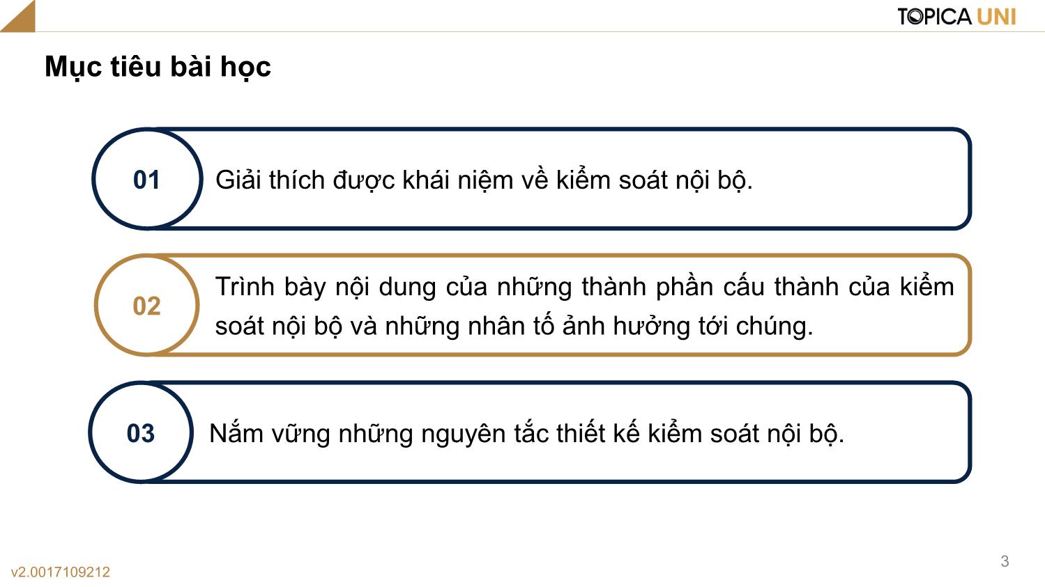 Bài giảng Lý thuyết kiểm toán - Bài 2: Kiểm soát nội bộ - Phạm Thanh Thủy trang 3