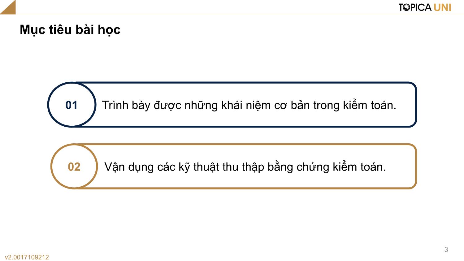 Bài giảng Lý thuyết kiểm toán - Bài 3: Một số khái niệm trong kiểm toán - Phạm Thanh Thủy trang 3