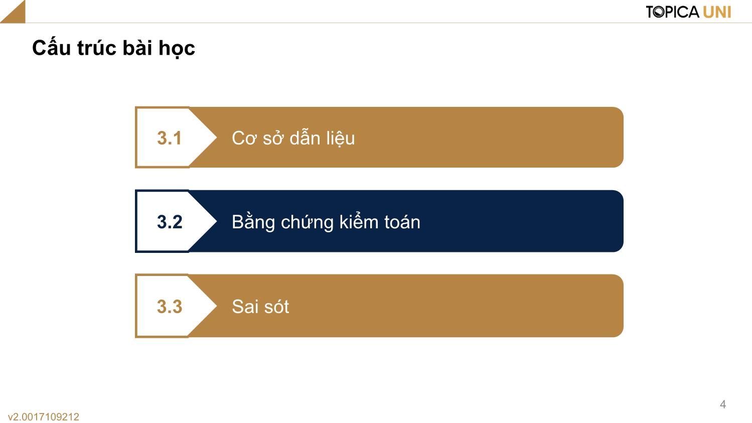 Bài giảng Lý thuyết kiểm toán - Bài 3: Một số khái niệm trong kiểm toán - Phạm Thanh Thủy trang 4