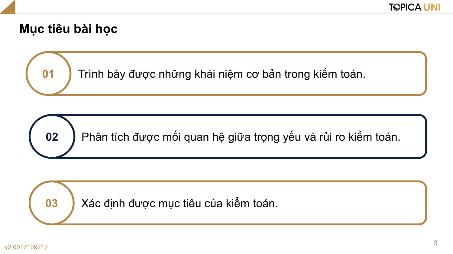 Bài giảng Lý thuyết kiểm toán - Bài 4: Một số khái niệm trong kiểm toán (Tiếp) - Phạm Thanh Thủy trang 3