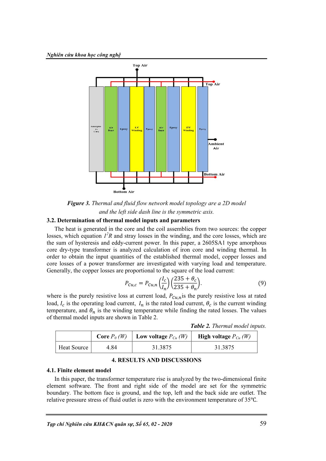 Analysis of temperature distribution in amorphous core dry - type cast - resin transformers via a finite element method trang 5