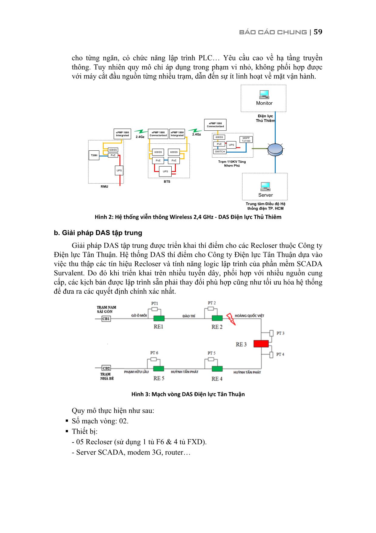 Ứng dụng tự động hóa lưới phân phối trong công tác nâng cao độ tin cậy cung cấp điện tại tổng công ty điện lực thành phố Hồ Chí Minh trang 5