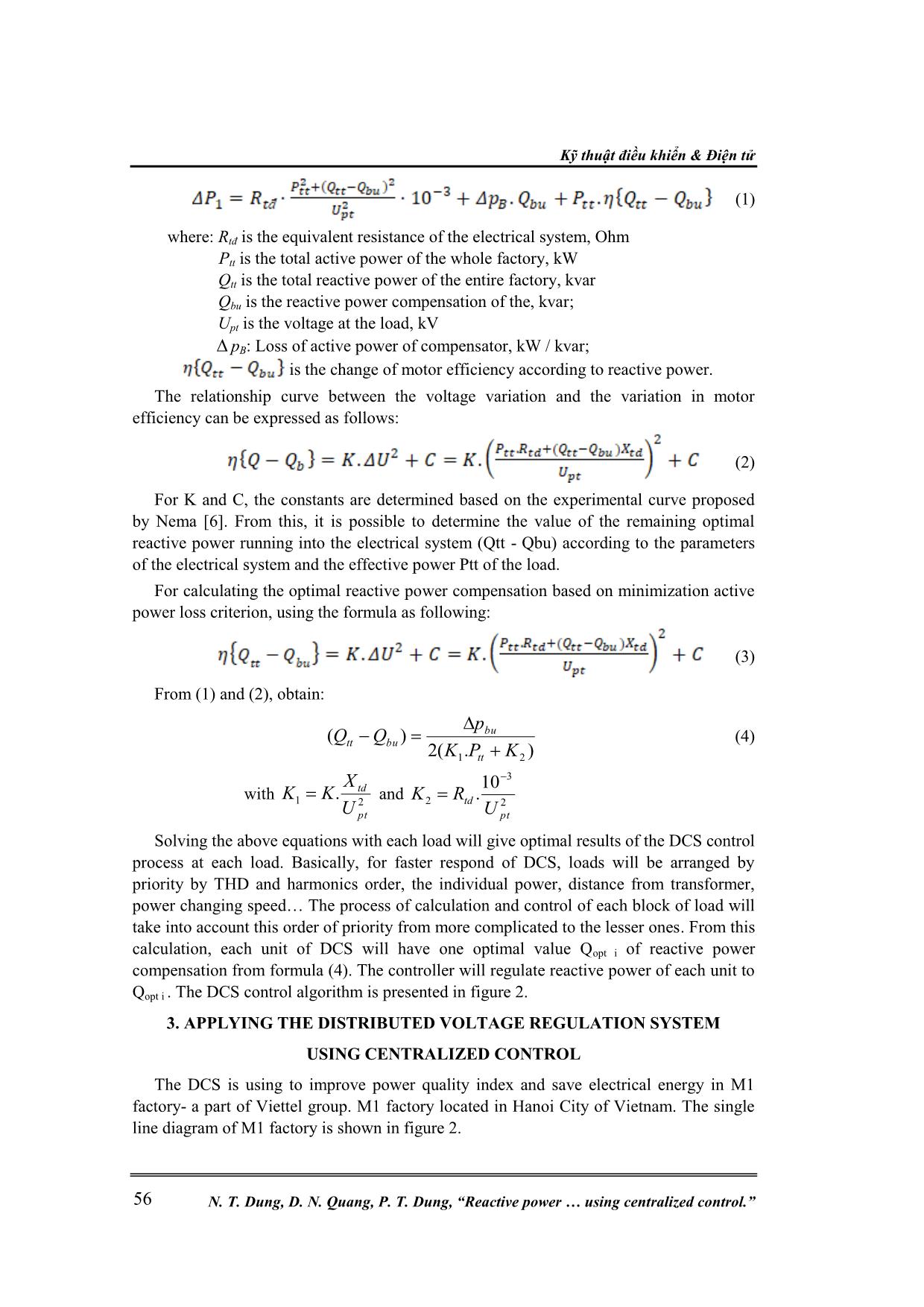 Reactive power compensation in distributed system using centralized control trang 3