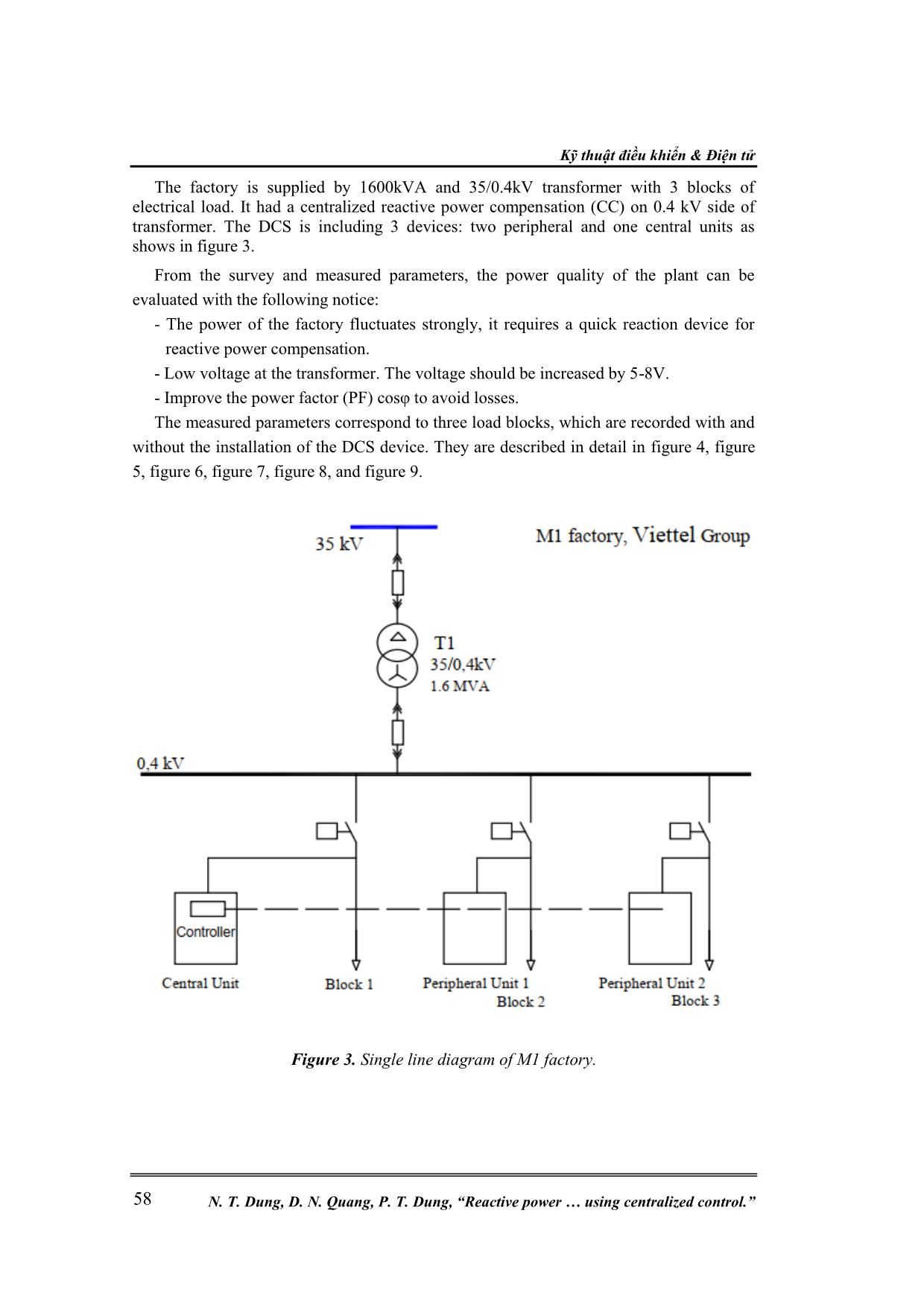 Reactive power compensation in distributed system using centralized control trang 5